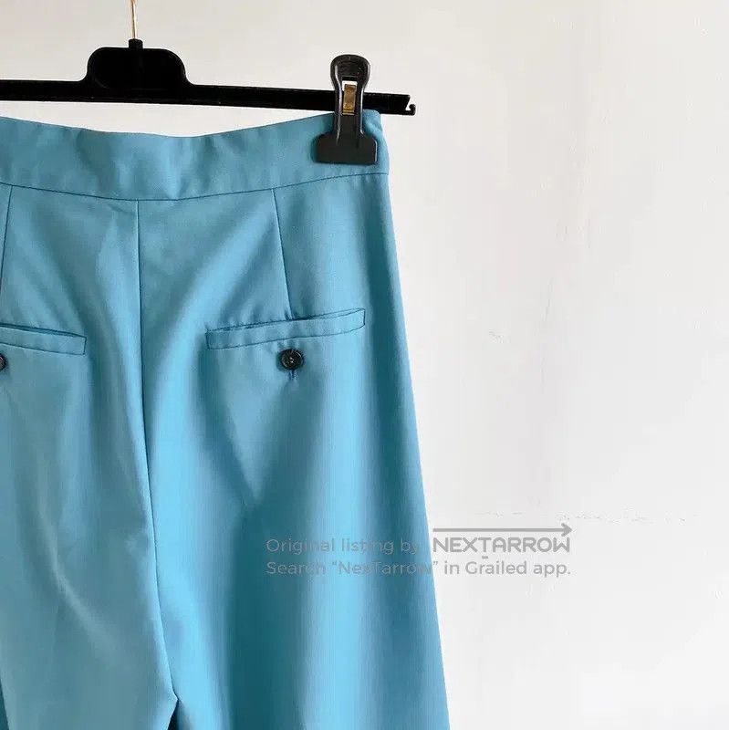 Max Mara MaxMara Women's Casual Pants in Blue . Size 22" - 3 Thumbnail