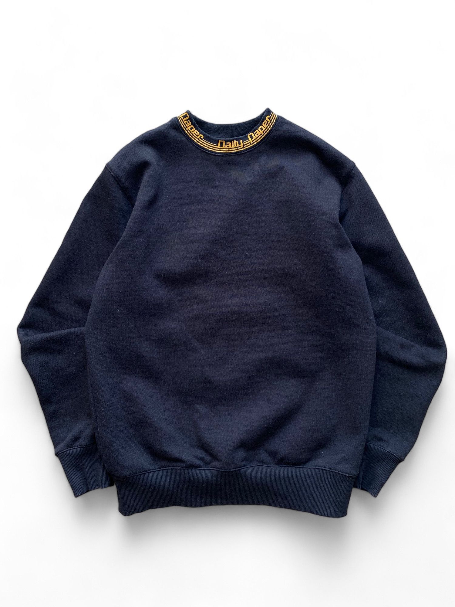 Daily Paper × Japanese Brand Vintage Daily Paper Neck Logo Sweatshirt Size US S / EU 44-46 / 1 - 1 Thumbnail