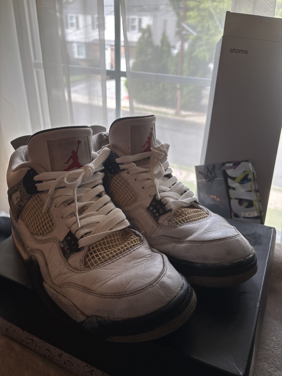 Jordan Brand × Nike Cement 4’s (2016) Size US 10.5 / EU 43-44 - 1 Thumbnail
