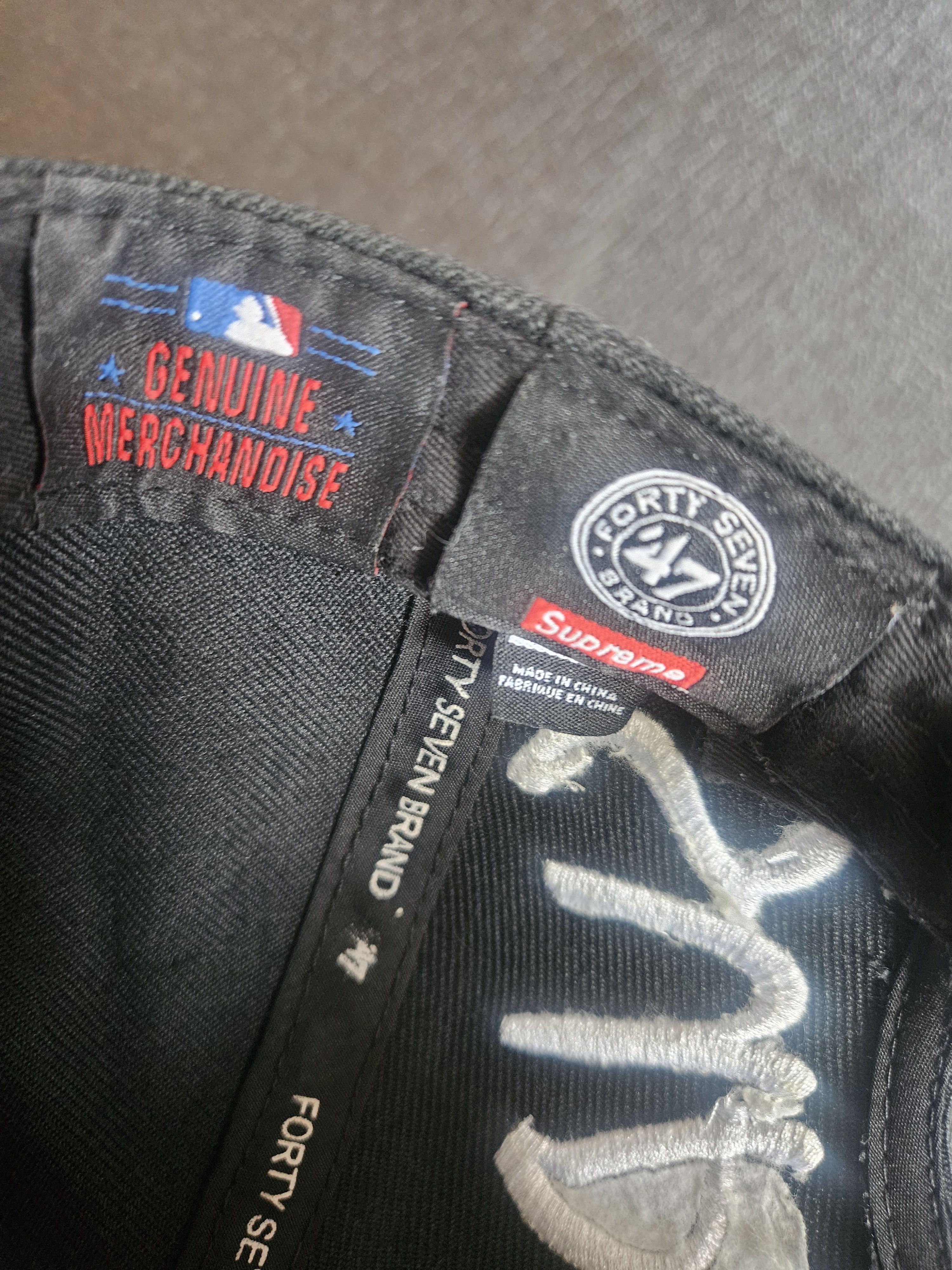 47 Brand × Supreme Supreme x 47 Brand x Yankees Snapback Hat - NEW Size ONE SIZE - 6 Thumbnail