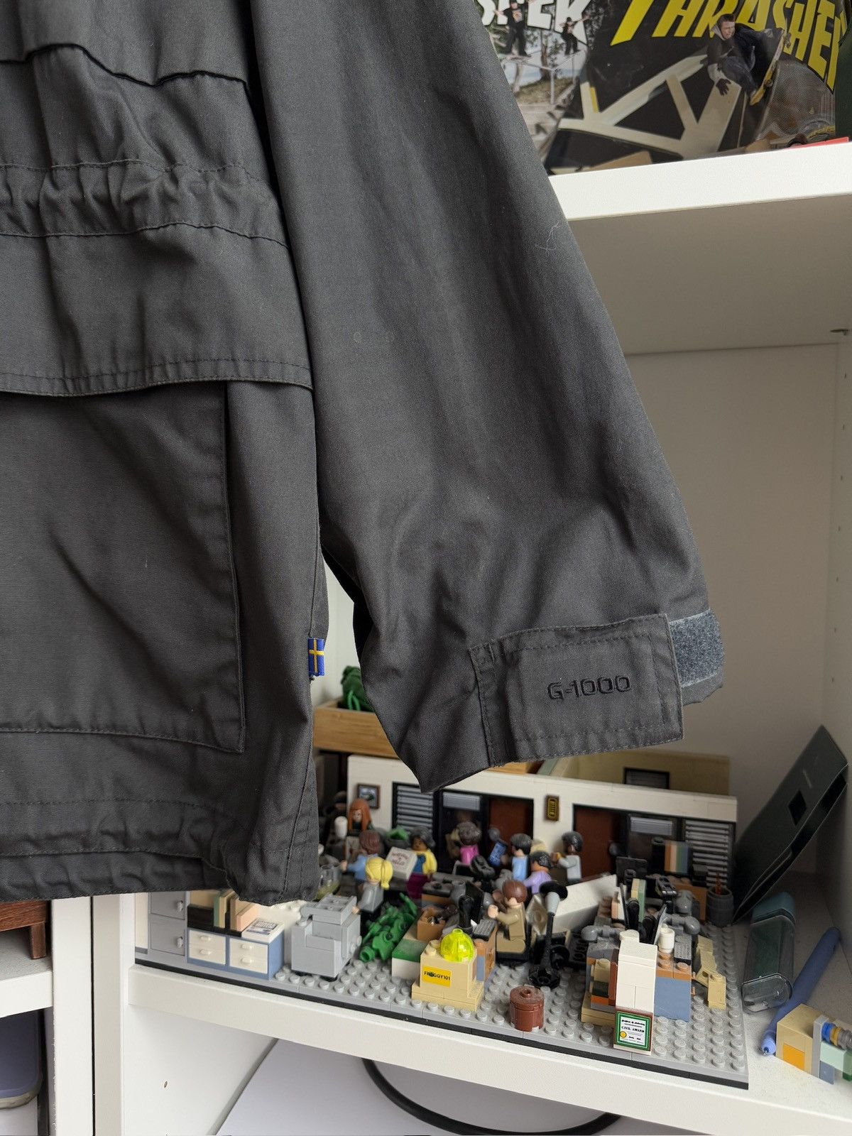 Designer × Fjallraven × Vintage VIntage Fjallraven G-1000 raincoat windbreaker jacket M gorp Size US M / EU 48-50 / 2 - 3 Thumbnail