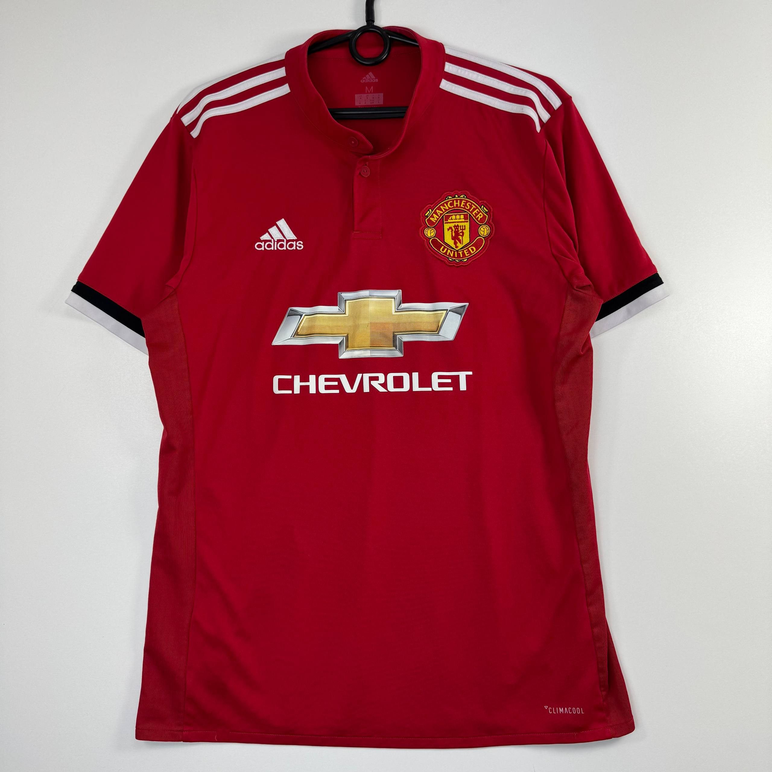 Adidas Adidas Manchester United Home Jersey Red 2015-16 Mens Size M Size US M / EU 48-50 / 2 - 1 Thumbnail