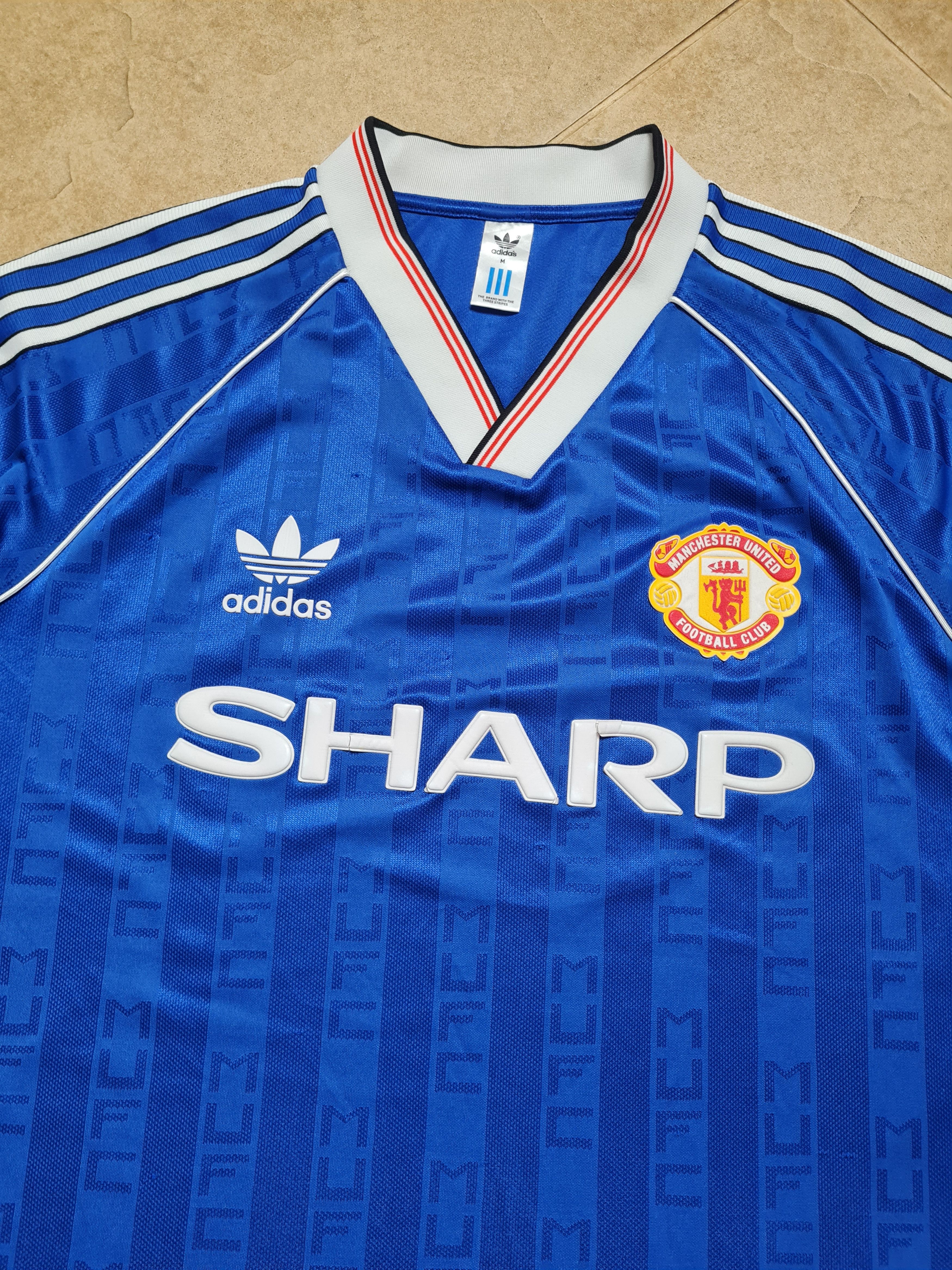 Adidas Adidas Originals Manchester United 1988-1990 Third IP5544 Size US M / EU 48-50 / 2 - 2 Thumbnail