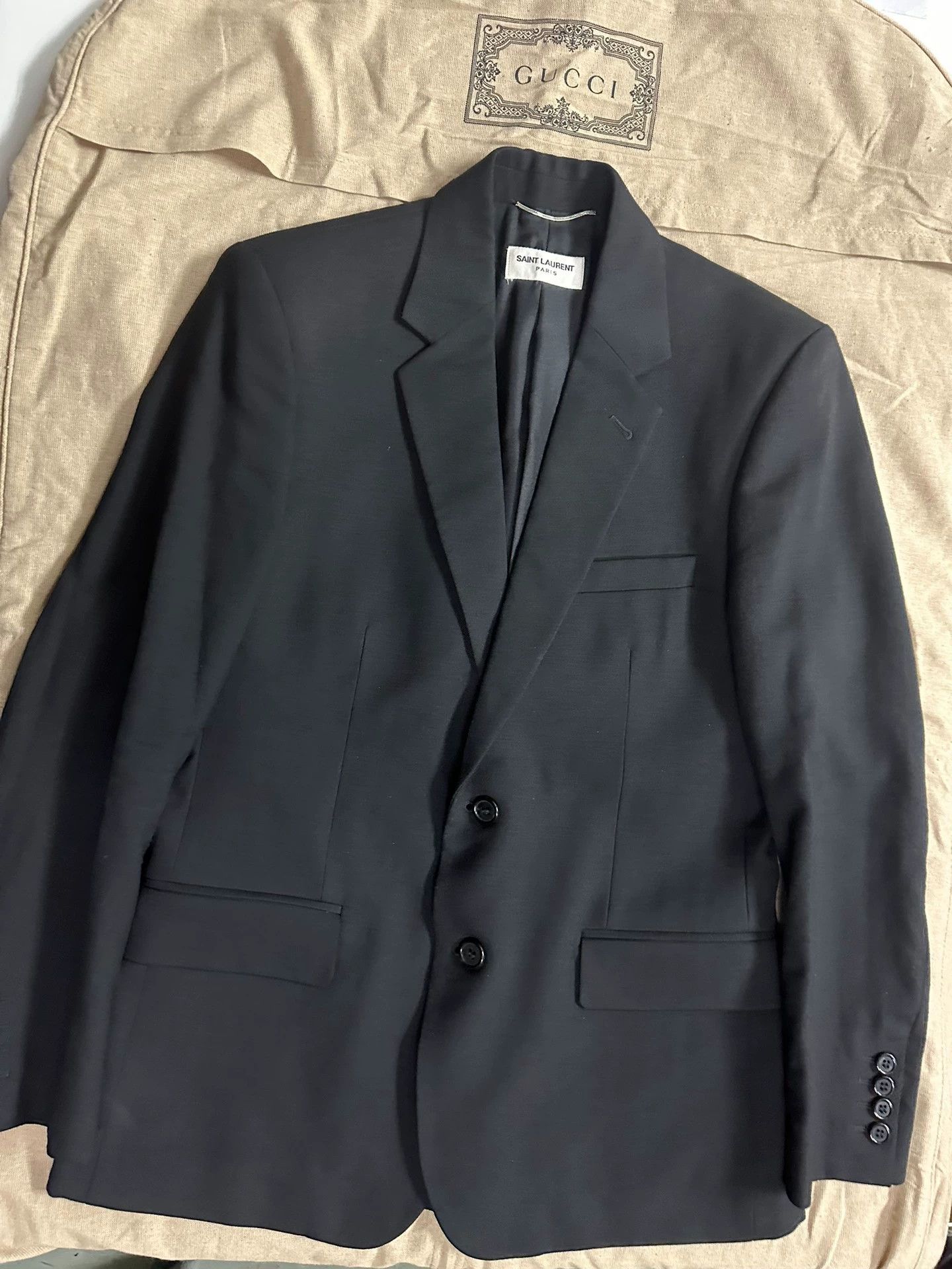 Saint Laurent Paris Saint Laurent Paris Western-style clothes Size US S / EU 44-46 / 1 - 1 Thumbnail