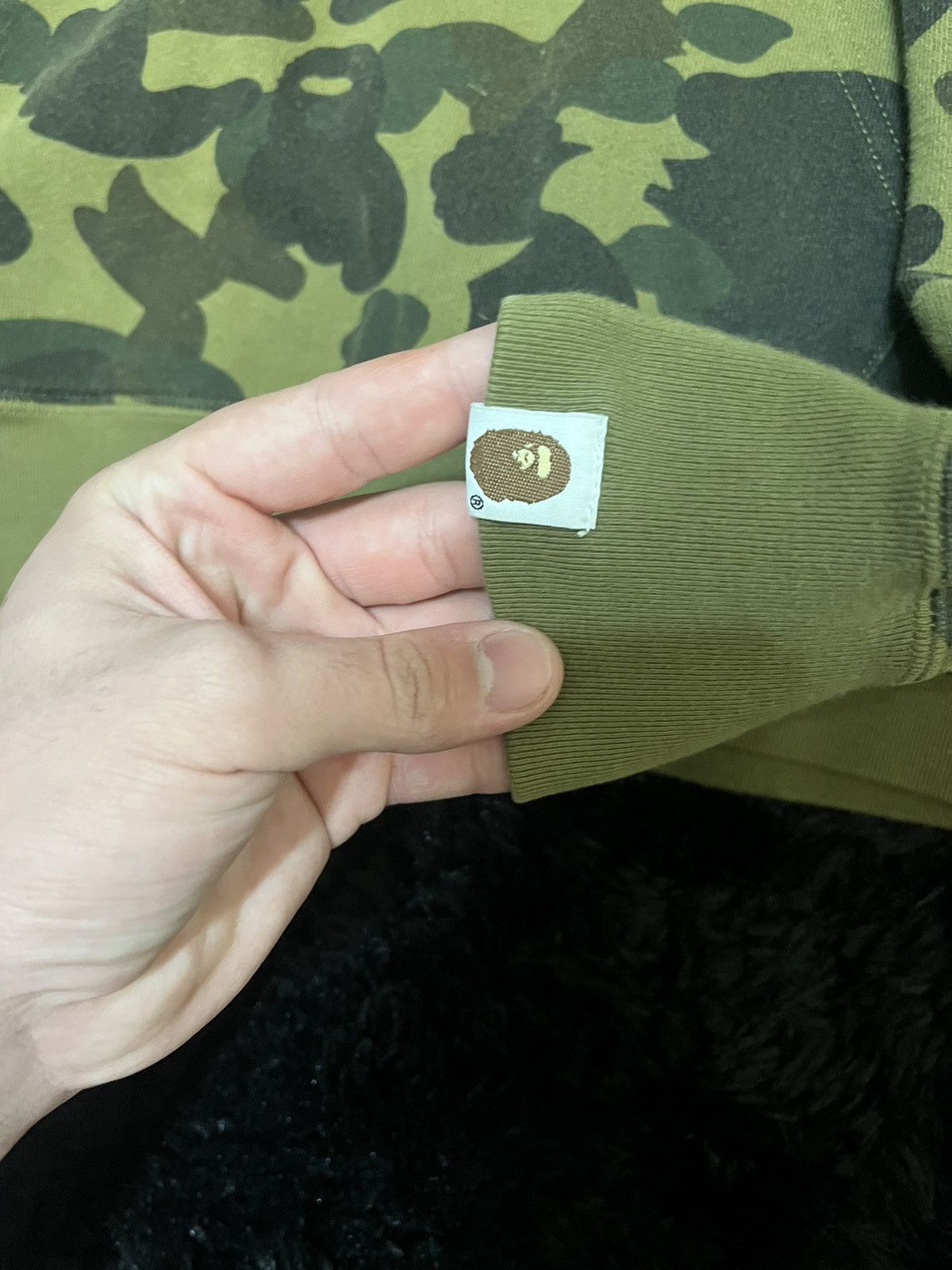 Bape 1st Camo 2nd Ape Pullover Hoodie Size US L / EU 52-54 / 3 - 4 Thumbnail