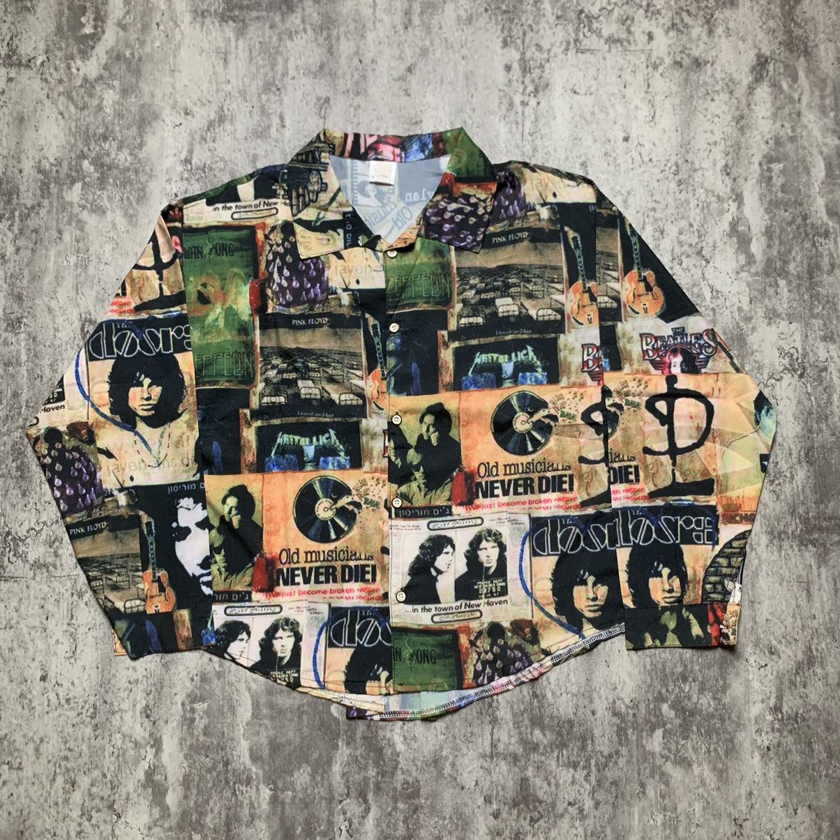 Hysteric Glamour Vintage Camp Collar Layajiazu All Over Printed Boxy Cut Fit Size US S / EU 44-46 / 1 - 1 Thumbnail
