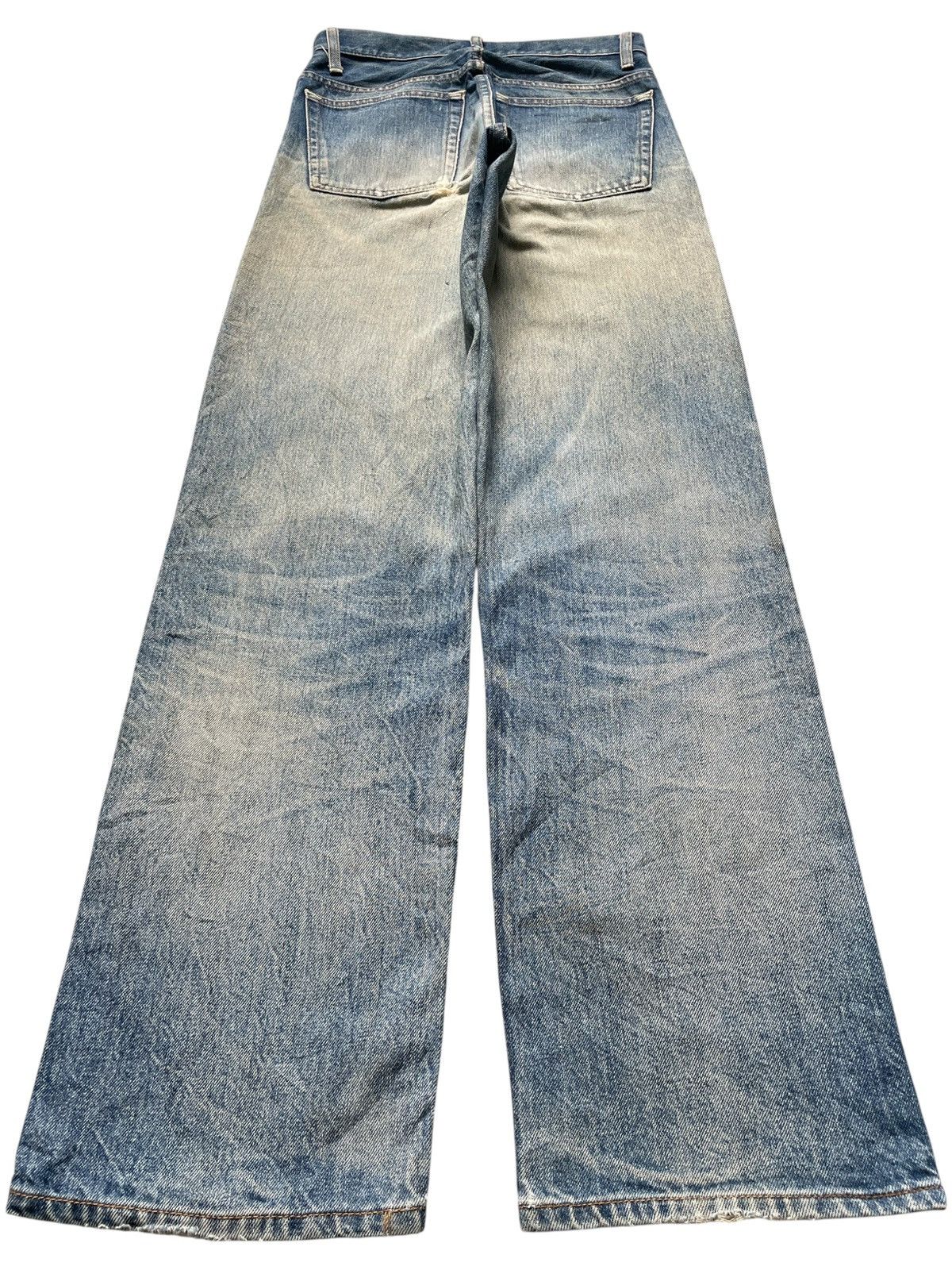 Japanese Brand Vintage Japanese Brand Mud Wash Distressed Loose Jeans Size US 27 - 2 Thumbnail