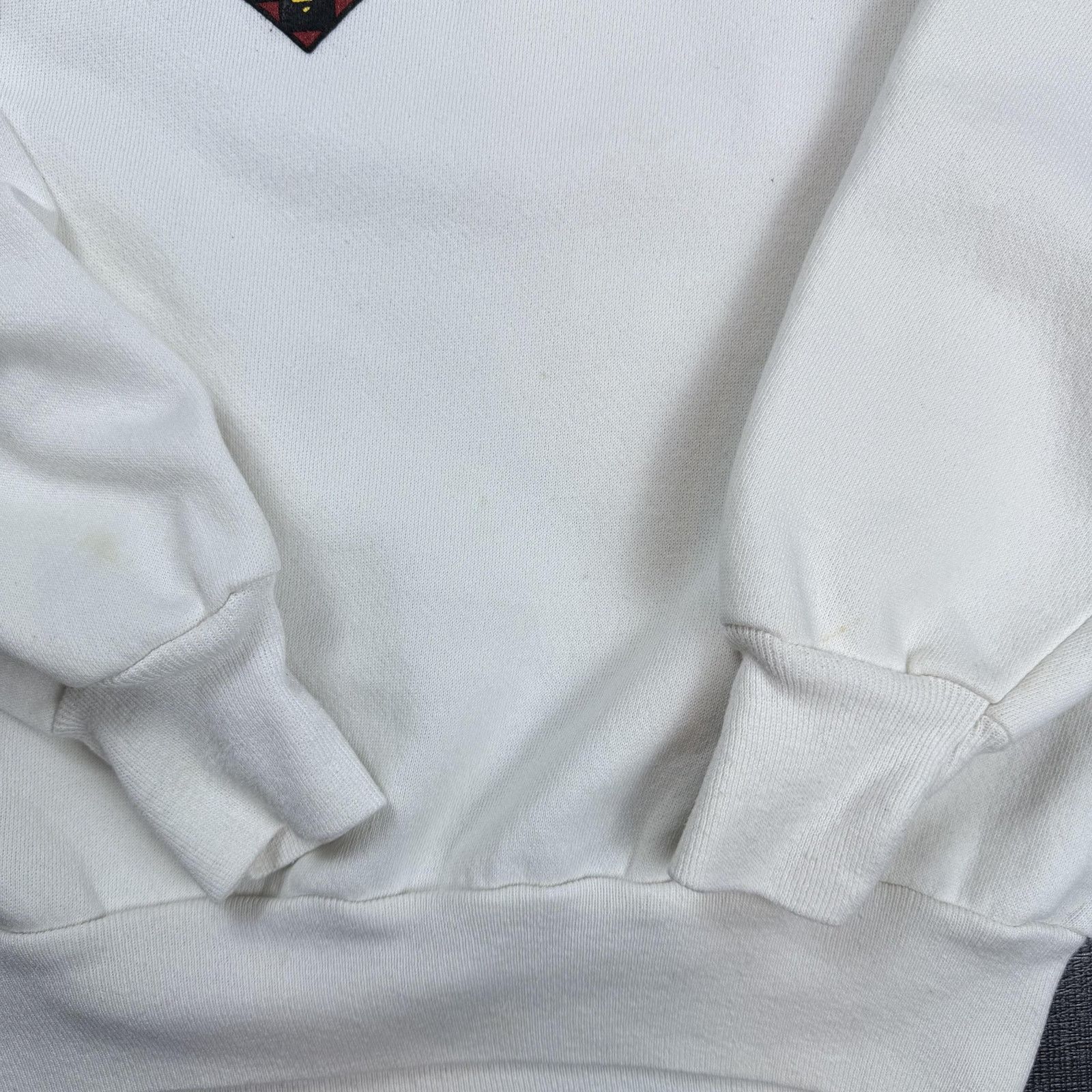 Vintage Vintage 90s Palm Springs Sweatshirt Crewneck White Large Size US L / EU 52-54 / 3 - 7 Thumbnail