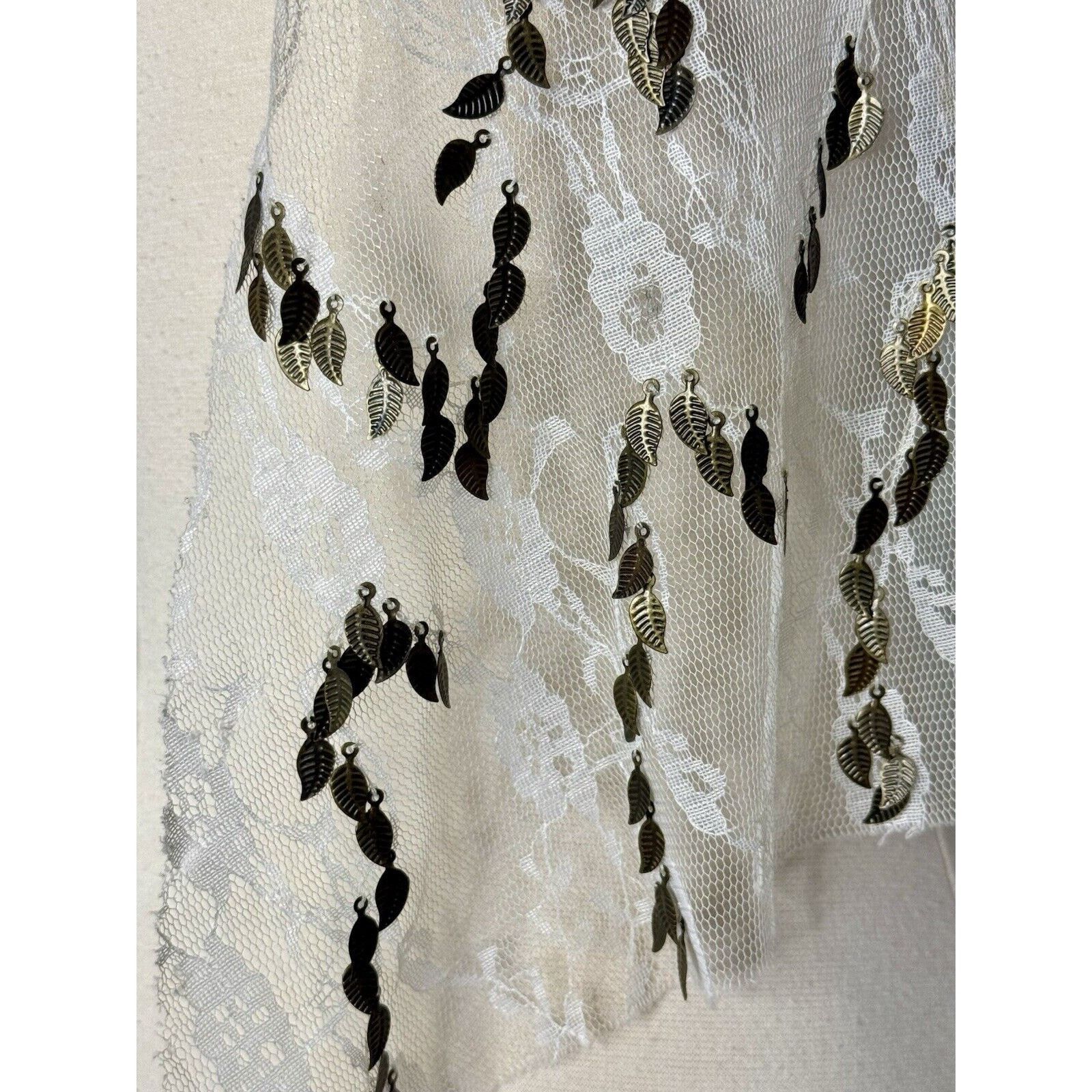 Other ARROGANT CAT Lace Charm Gold Embellished Club Vest Size XS/S Size S / US 4 / IT 40 - 9 Thumbnail