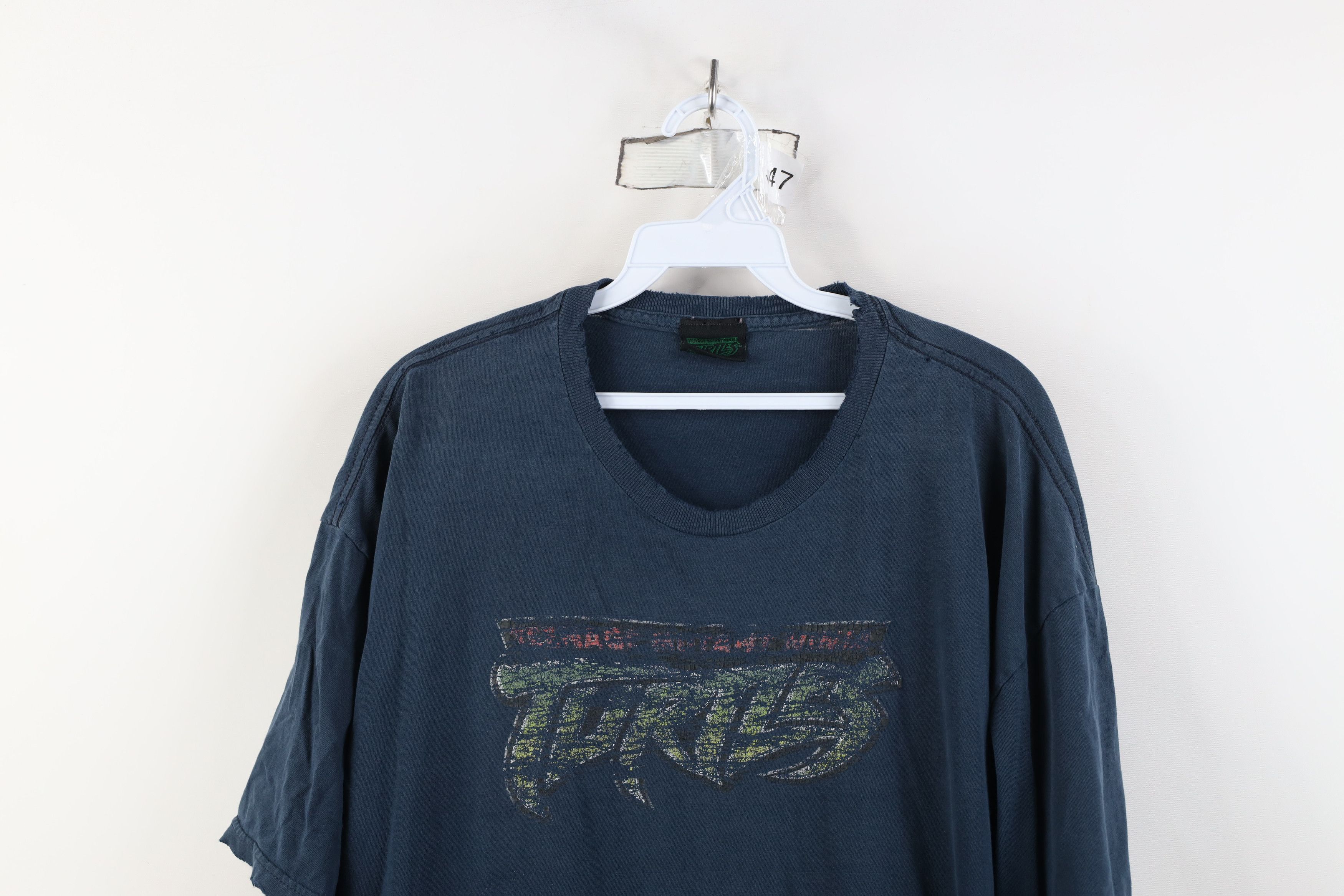 Vintage Vintage Y2K 2007 Teenage Mutant Ninja Turtles Movie T-Shirt Size US XL / EU 56 / 4 - 2 Thumbnail