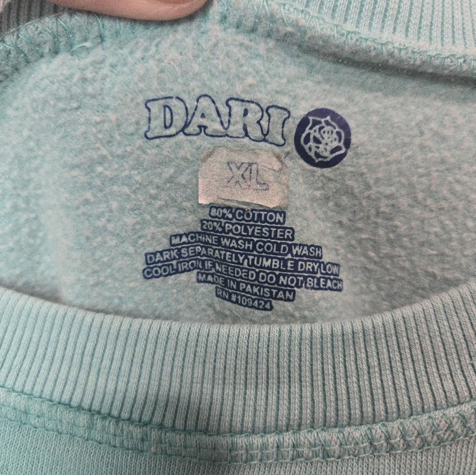 Harley Davidson Teal Sweatshirt Size XL / US 12-14 / IT 48-50 - 4 Thumbnail