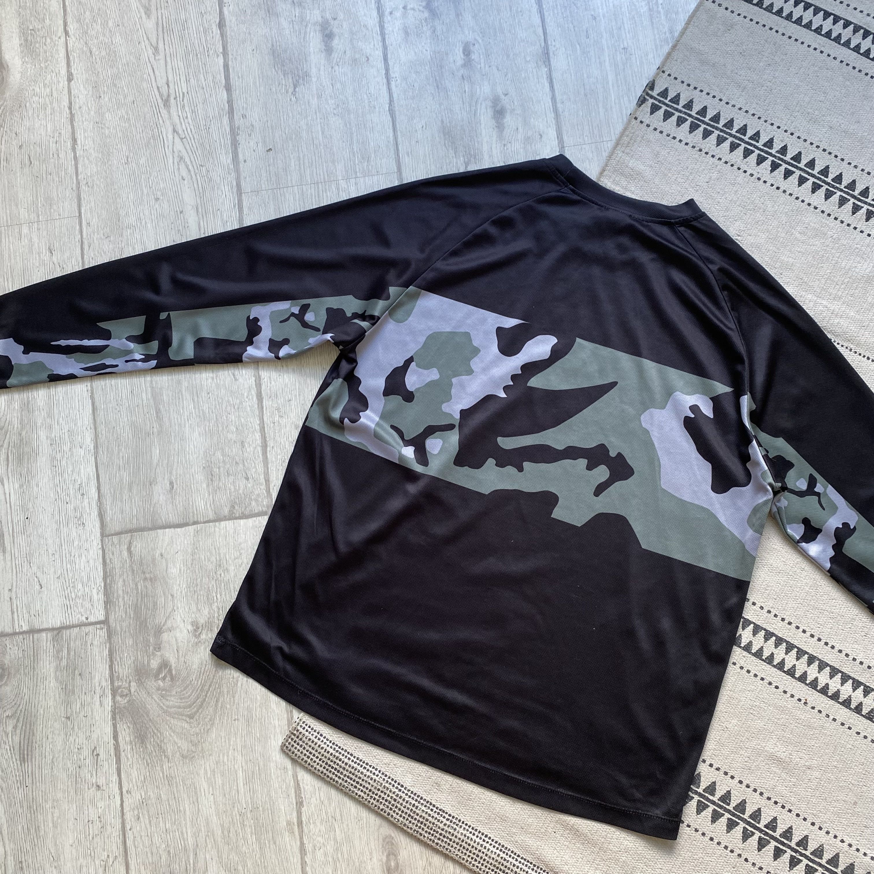 Fox Racing 🦊 Fox Racing jersey longsleeve Y2K camouflage logo Size US M / EU 48-50 / 2 - 7 Thumbnail