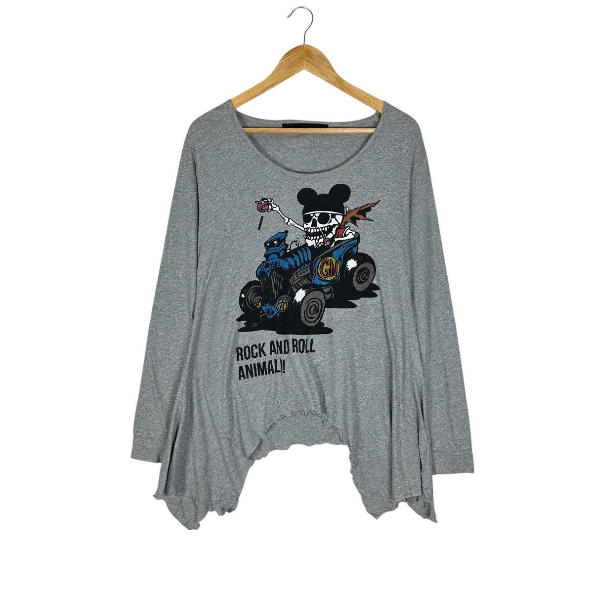 If Six Was Nine GLAD NEWS ROCK N ROLL LONG SLEEVE Size S / US 4 / IT 40 - 2 Thumbnail