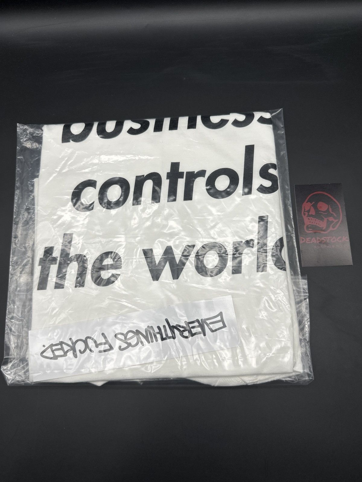 ineverheardofyou INHOY Illegal Business Controls the World Tee Size US L / EU 52-54 / 3 - 2 Thumbnail
