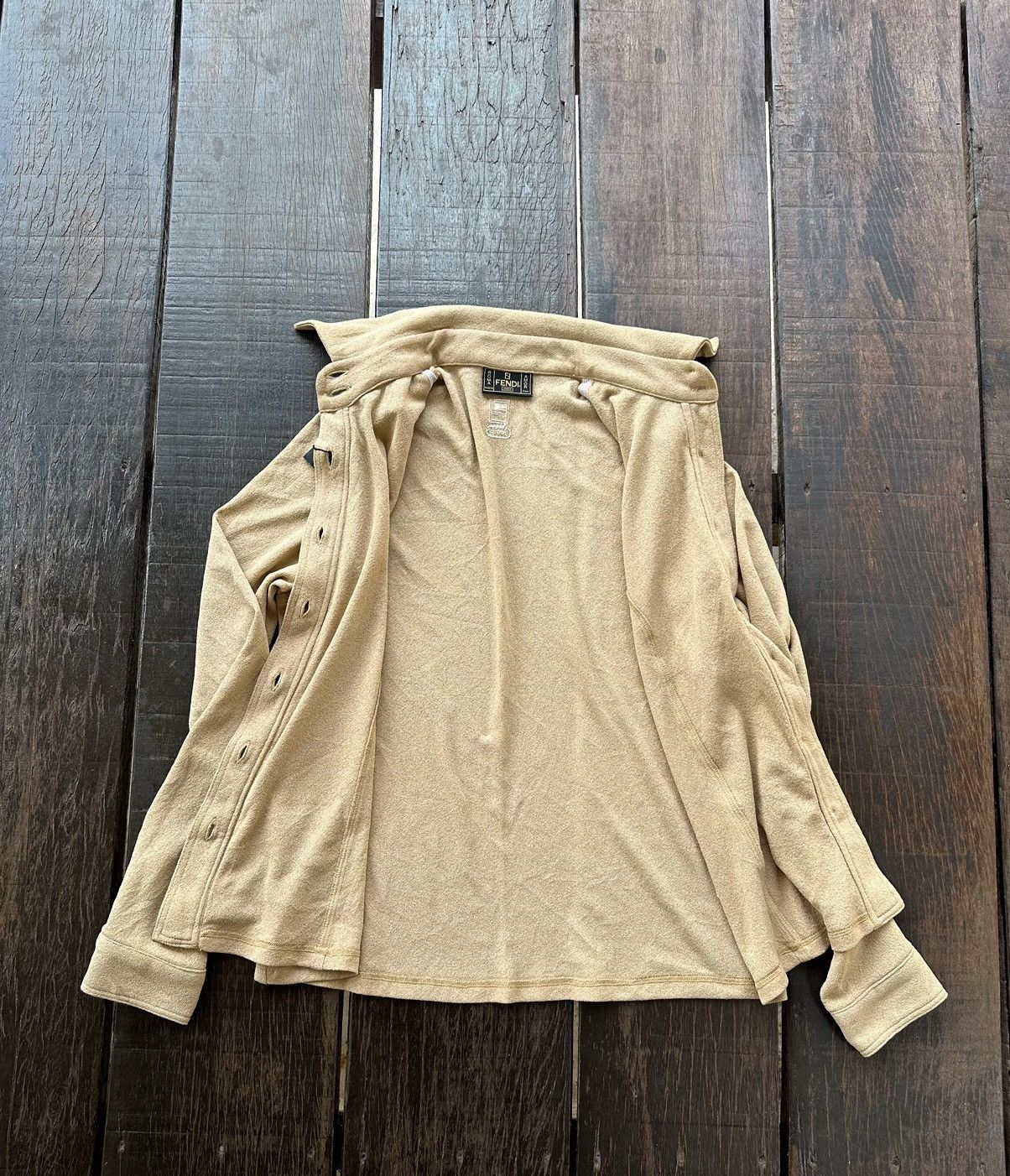 Fendi Fendi long sleeve brown Size S / US 4 / IT 40 - 9 Thumbnail