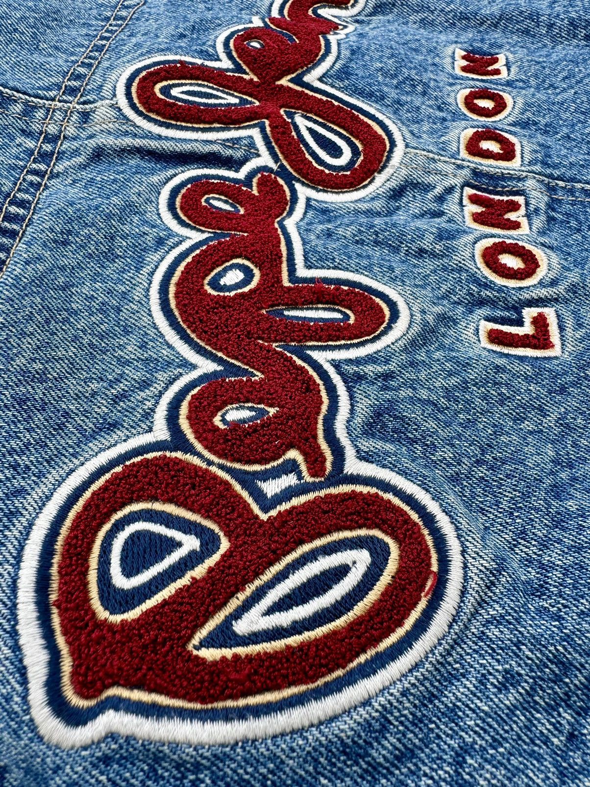 Pepe Jeans × Vintage Pepe Jeans Vintage Y2K 2000’s Denim Jean Jacket Size US XXL / EU 58 / 5 - 9 Thumbnail