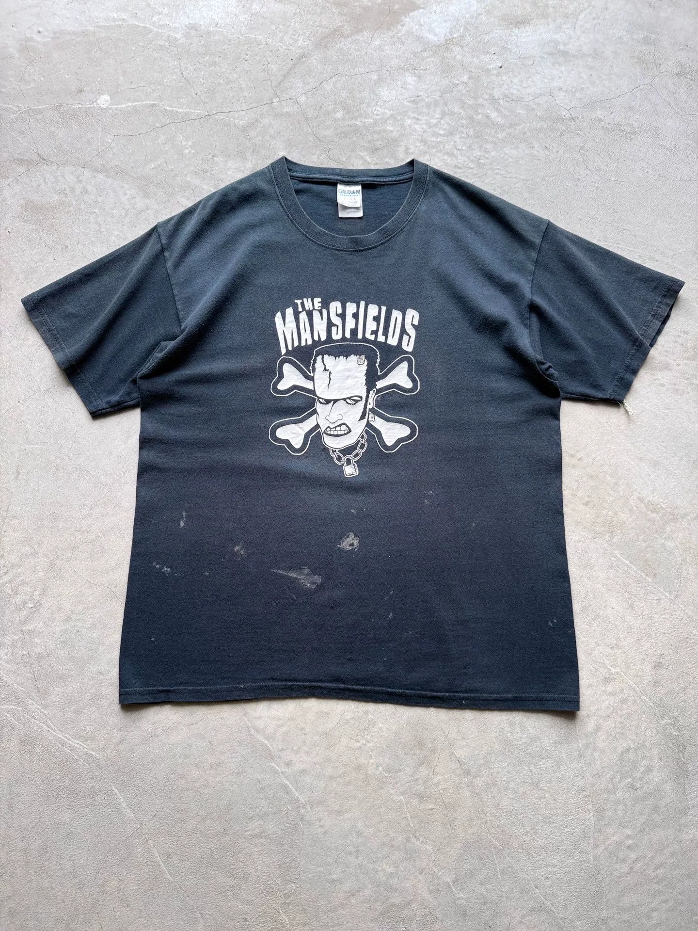 Vintage Vintage 90s The Mansfields Band Tee Size US L / EU 52-54 / 3 - 1 Thumbnail