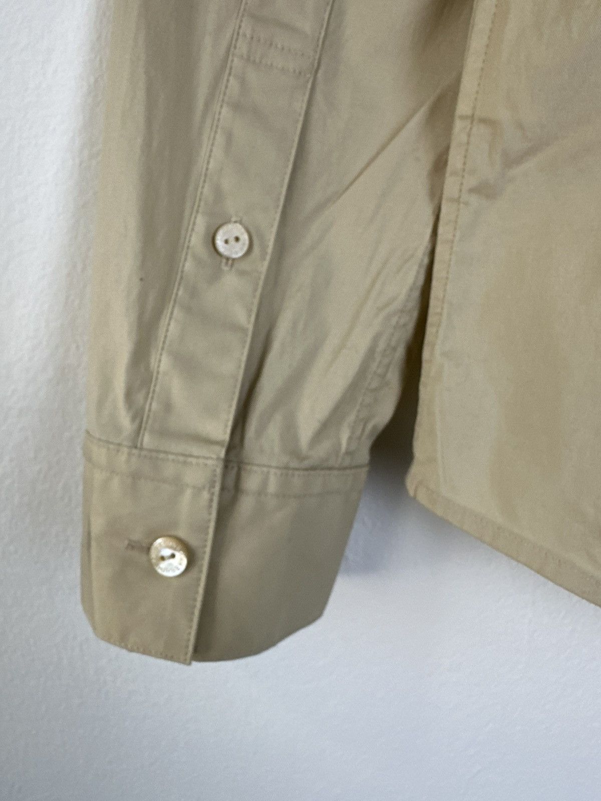 Burberry Burberry Pleated Button Up Shirt Size M / US 6-8 / IT 42-44 - 9 Thumbnail