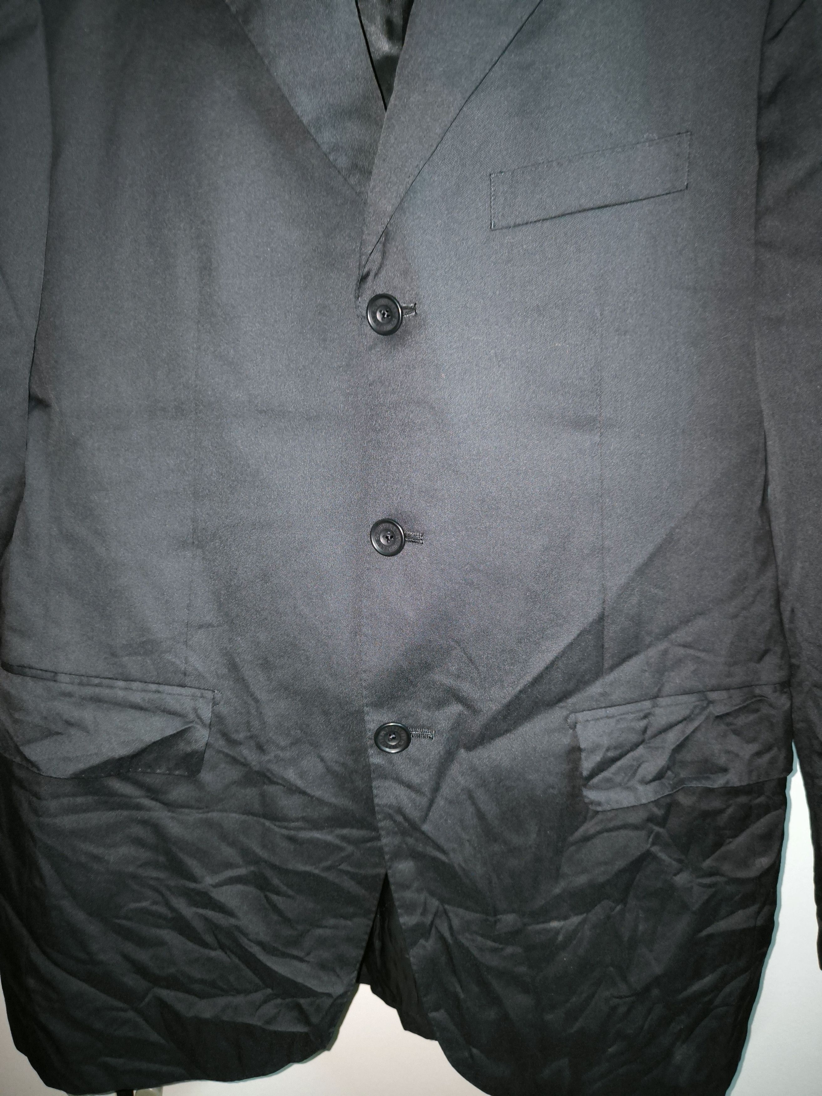 Burberry Black Label Black Blazer Nova Check Inside Pocket Size 50R - 15 Thumbnail