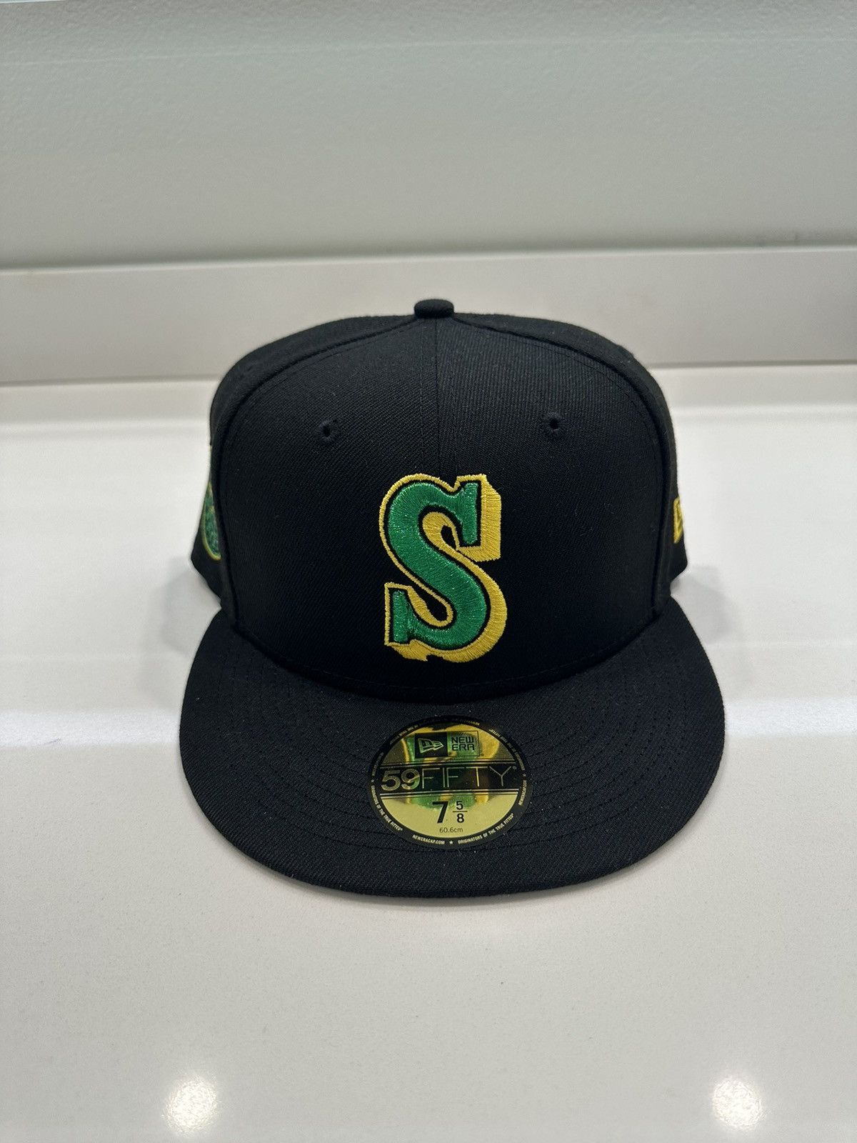MLB × New Era Seattle Mariners 7 5/8 Black Green Stone