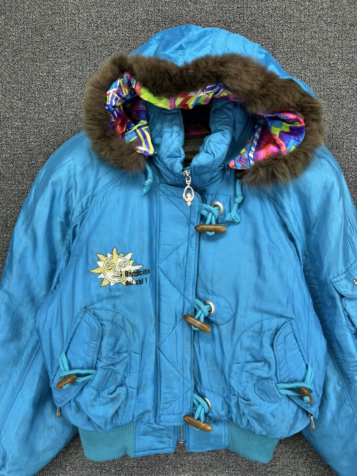 Japanese Brand Vintage Phenix Rare Backhit Fur Hoodie Ski Jacket Size M / US 6-8 / IT 42-44 - 9 Thumbnail