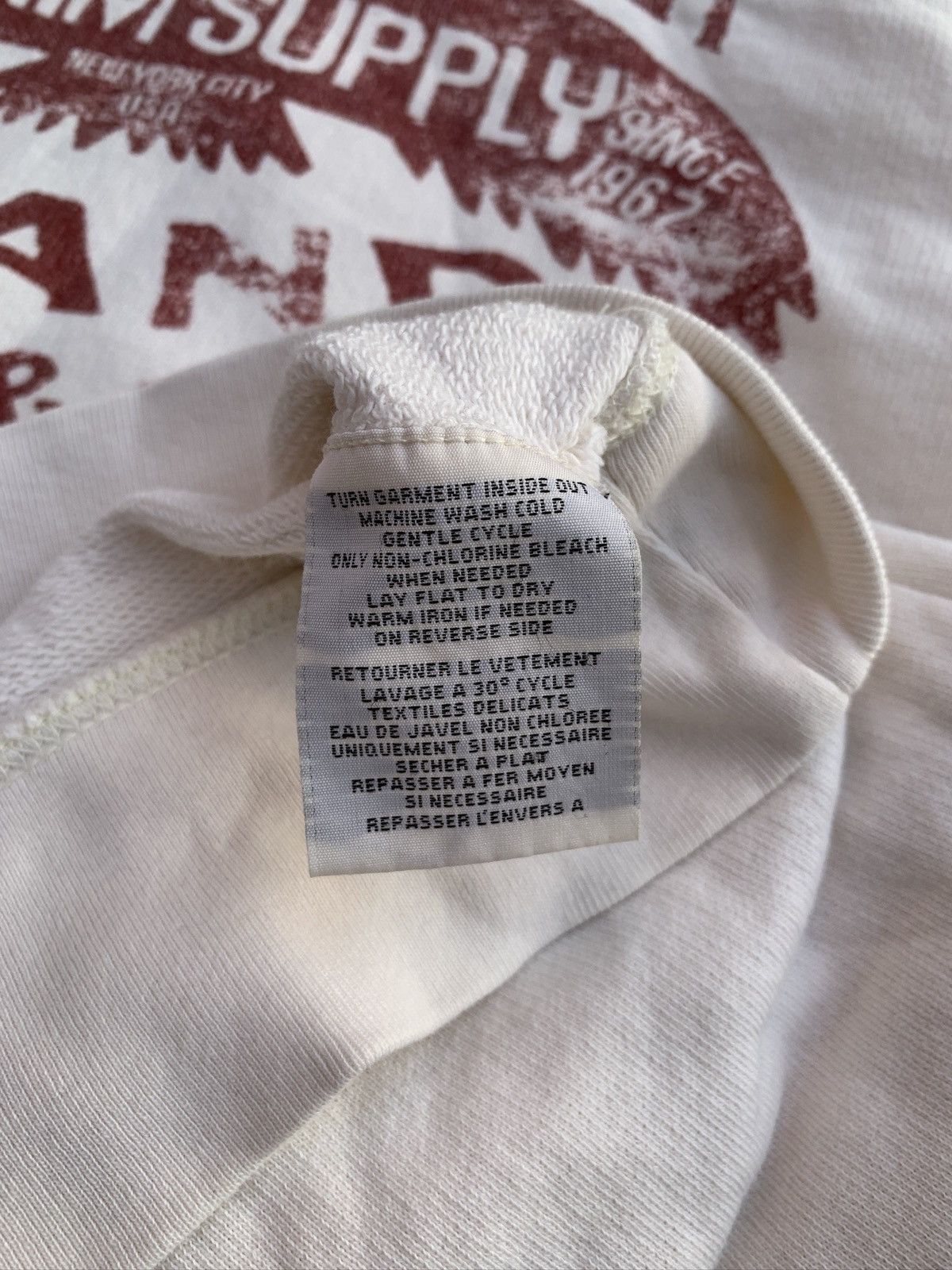 Denim & Supply Ralph Lauren Denim & Supply Ralph Lauren Pullover Hooded Sweatshirt Size US XL / EU 56 / 4 - 7 Thumbnail
