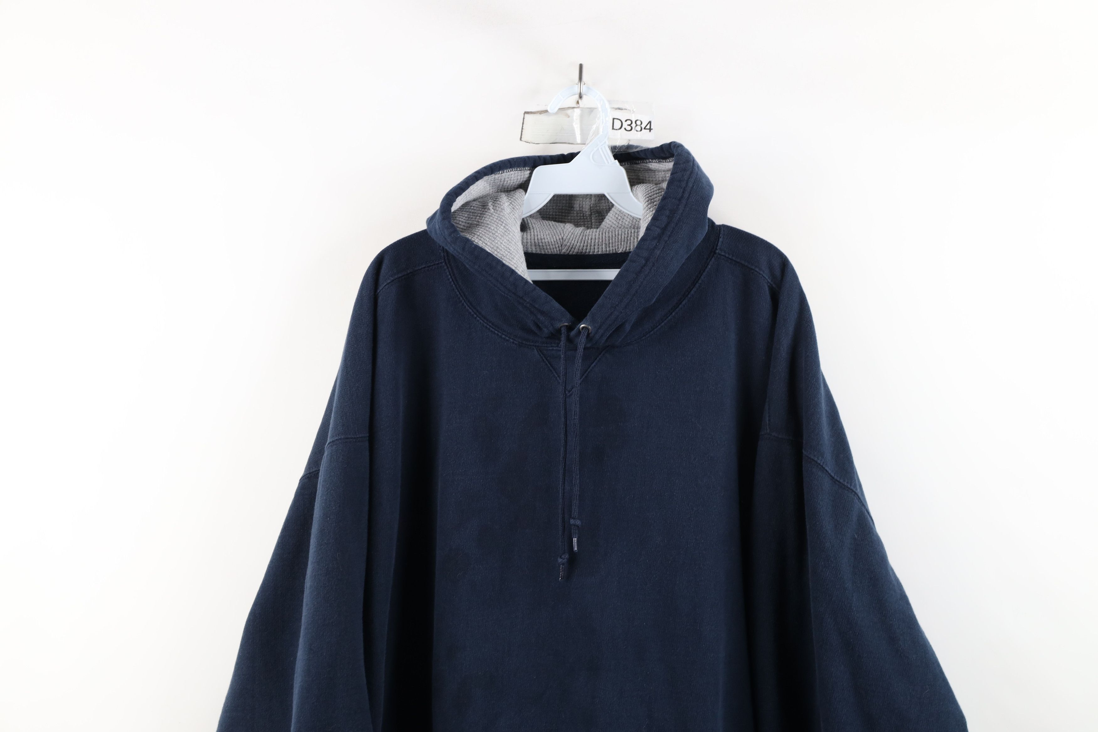 Vintage Vintage 90s Y2K Streetwear Heavyweight Hoodie Sweatshirt Size US XXL / EU 58 / 5 - 2 Thumbnail
