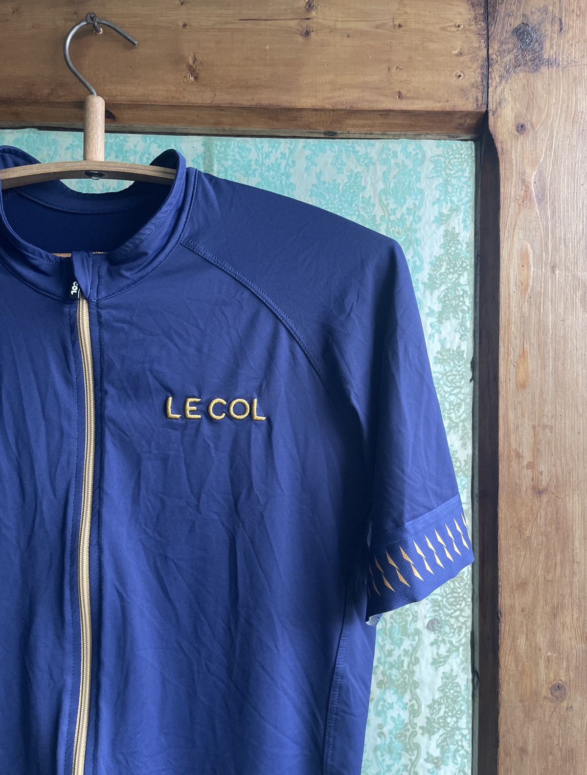 Rapha Le Col Pro Cycling Jersey Women's Blue Size XL Full Zip Size XL / US 12-14 / IT 48-50 - 2 Thumbnail