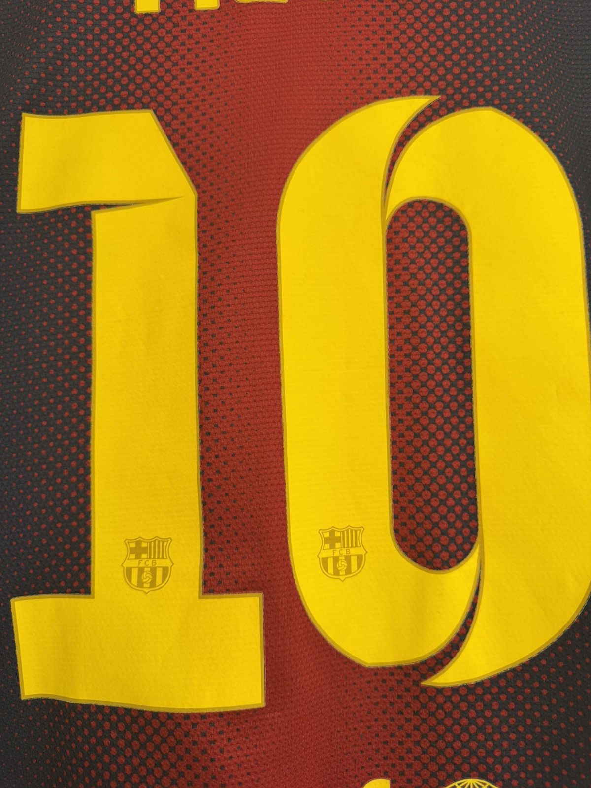 Nike Messi #10 Barcelona 2012-2013 Home Soccer Jersey Vintage Kit Size US L / EU 52-54 / 3 - 10 Thumbnail