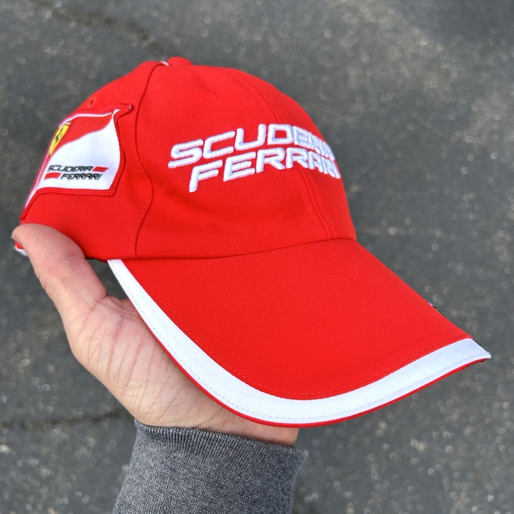 Puma PUMA Scuderia Ferrari Formula F1 Racing Hat Cap Mens One Size Strap Hat Dad Hat Red Size ONE SIZE - 2 Thumbnail