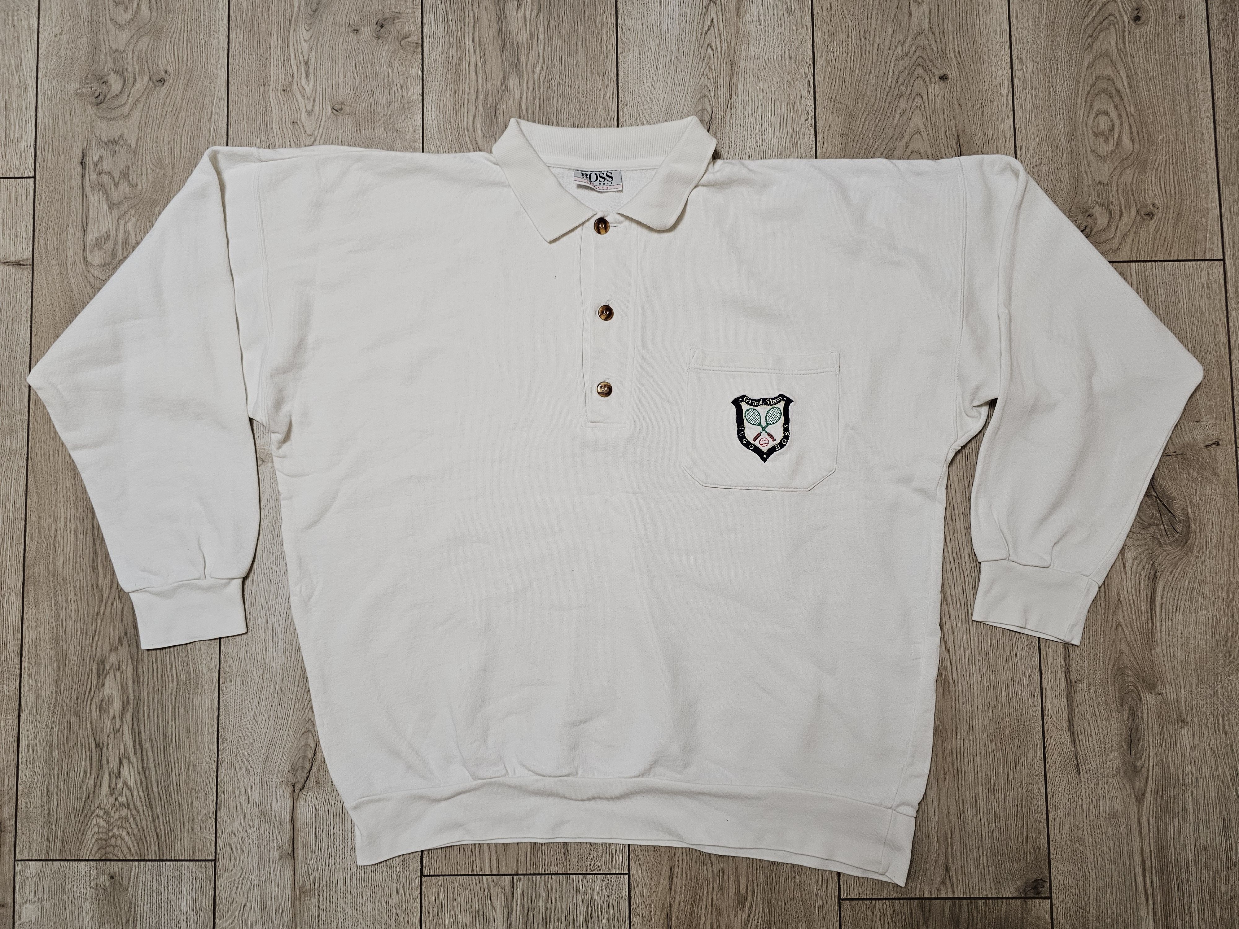 Hugo Boss HUGO BOSS VINTAGE 90s GRAND SLAM SWEATSHIRT TENNIS SWEATER Size US L / EU 52-54 / 3 - 1 Thumbnail