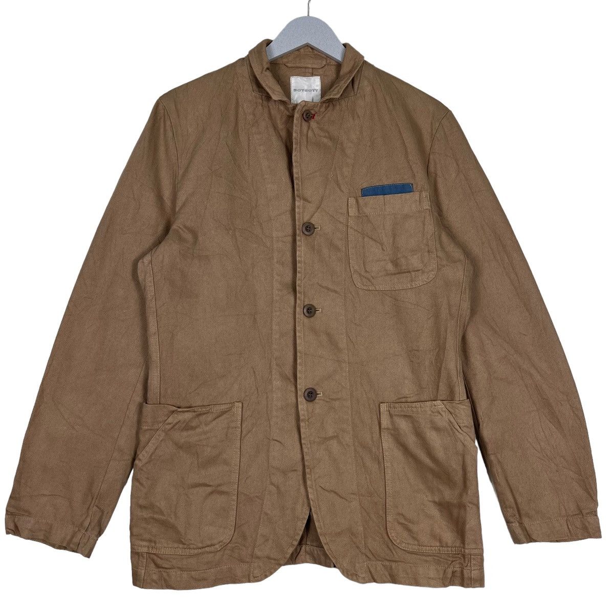 Boycott 🔥 BOYCOTT DUCK CANVAS CHORE JACKET MADE IN JAPAN Size US M / EU 48-50 / 2 - 1 Thumbnail