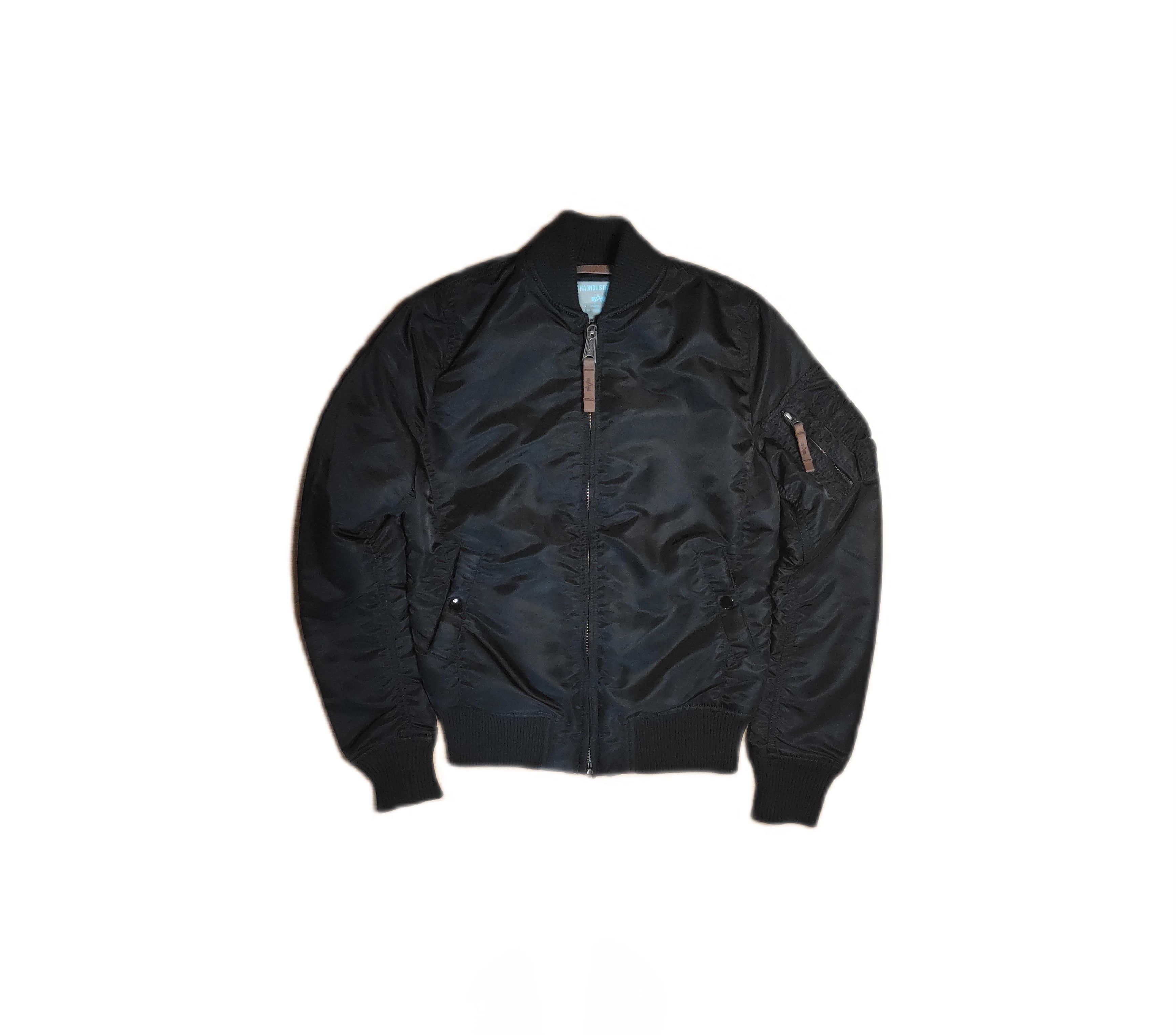 Alpha Industries **NEW! Alpha Industries Black Bomber Jacket** Size US XS / EU 42 / 0 - 1 Thumbnail