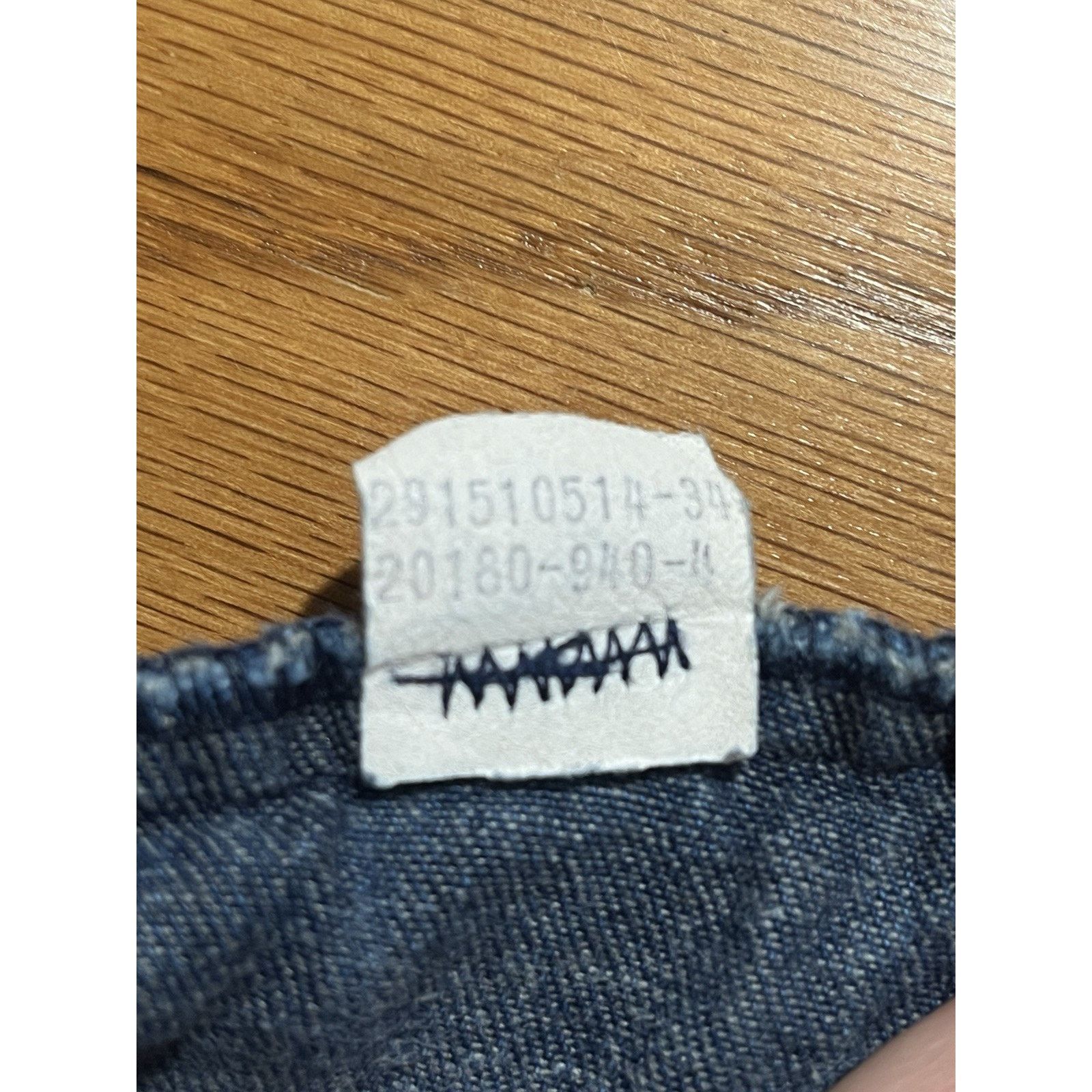 Levi's Vtg Levis Wide Leg Elastic Waist Round Pockets 70s 34x30.5 Size 34" / US 12 / IT 48 - 3 Thumbnail