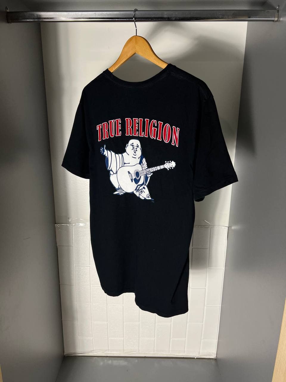 True Religion VINTAGE TRUE RELIGION DOUBLE PRINTED CASUAL JAPAN T-SHIRT Size US XL / EU 56 / 4 - 10 Thumbnail