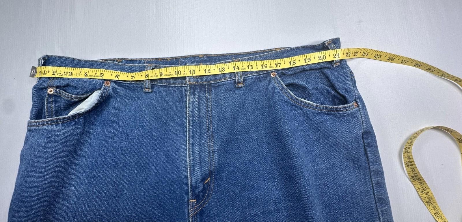 Levi's Levis Vintage Straight Leg Denim Jeans Blue Men's 44/32 Size US 44 / EU 60 - 7 Thumbnail