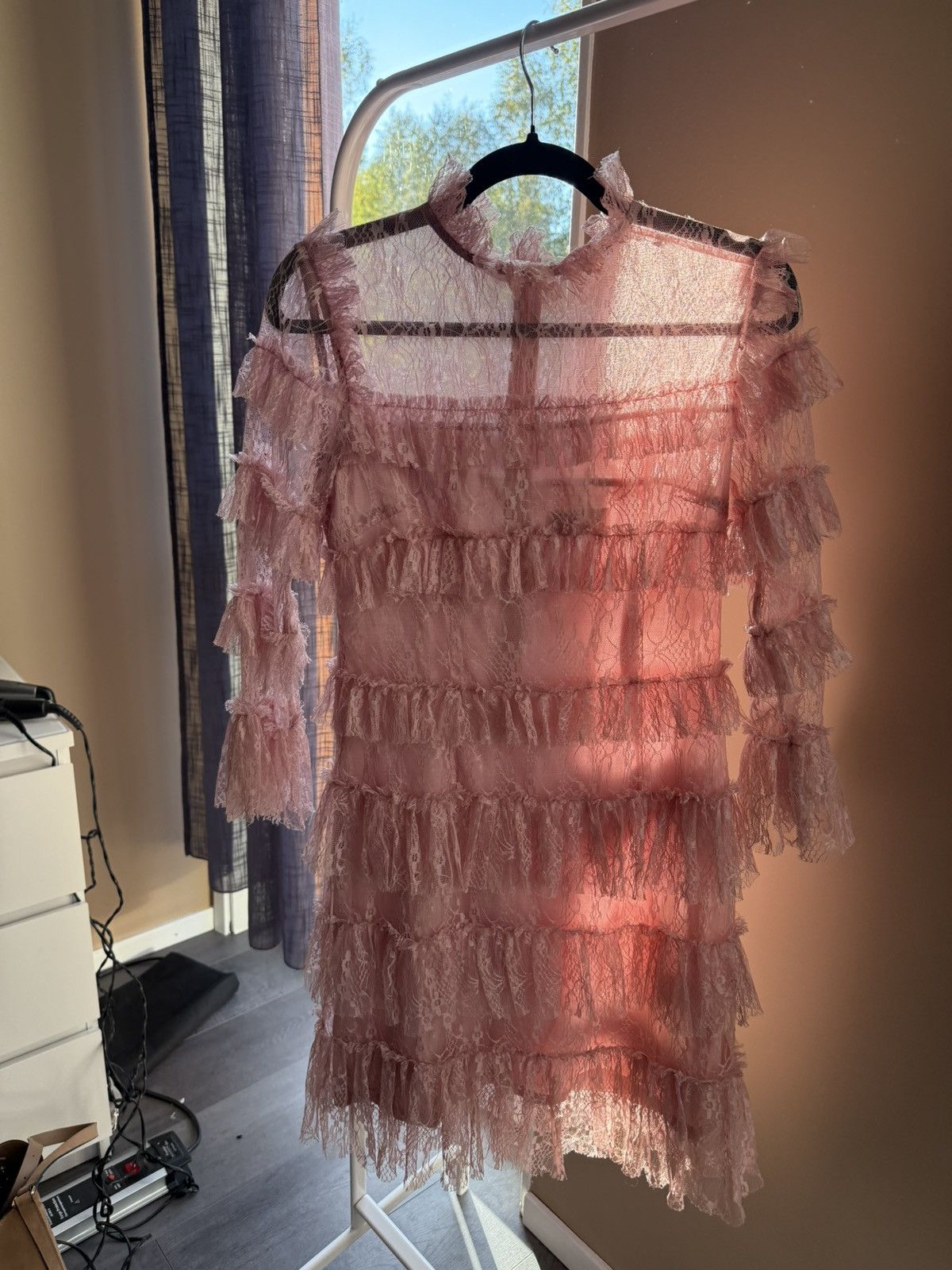 Other By Malina pink lace dress Size S / US 4 / IT 40 - 2 Thumbnail