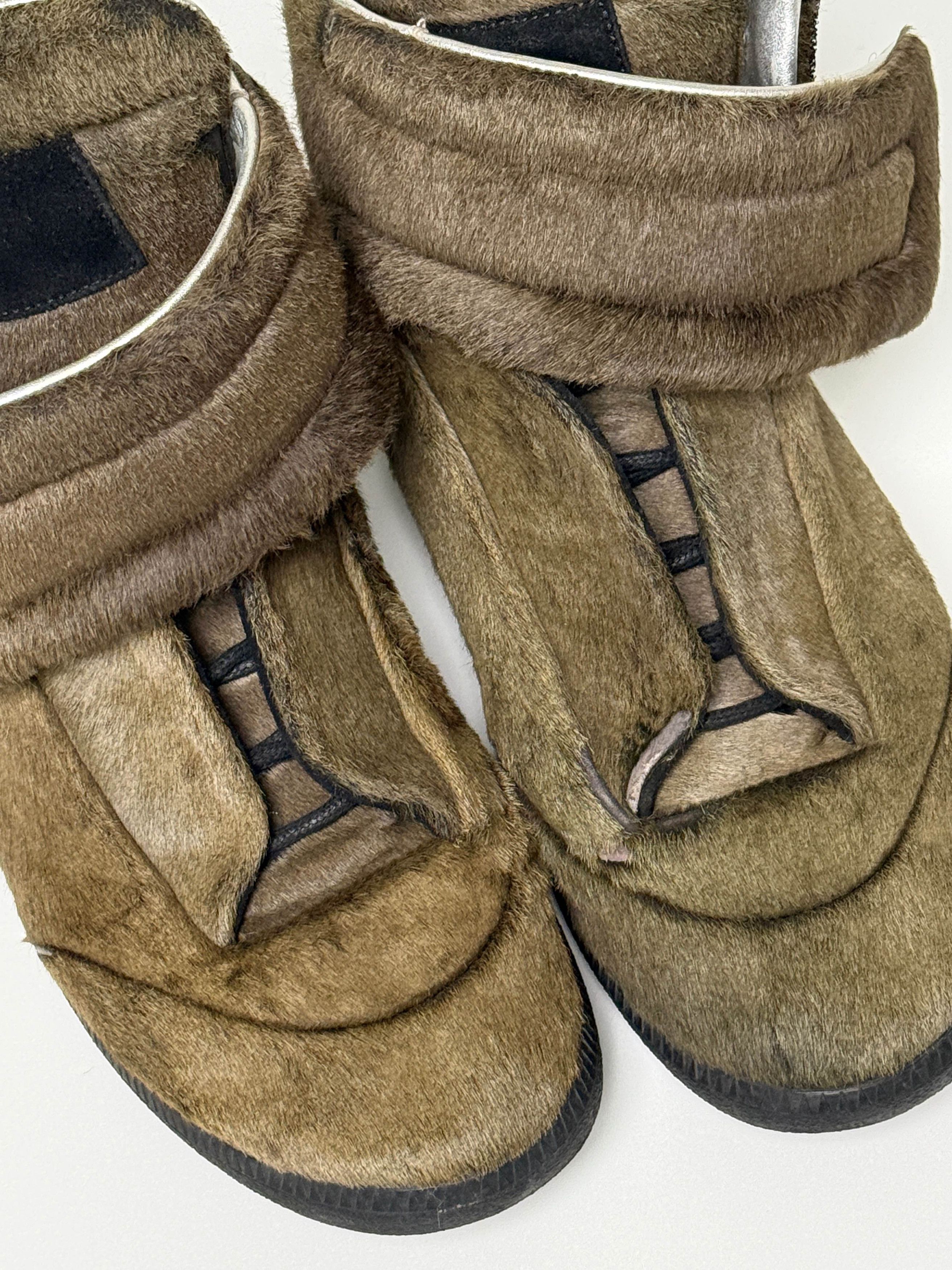 Maison Margiela Maison Margiela 'Yeezus Tour' Pony Hair Future Sneakers Size US 9.5 / EU 42-43 - 16 Thumbnail