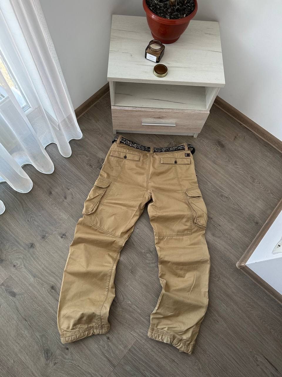 Timberland × Vintage Vintage Timberland Cargo Beige Duxbury Pants Size US 32 / EU 48 - 7 Thumbnail