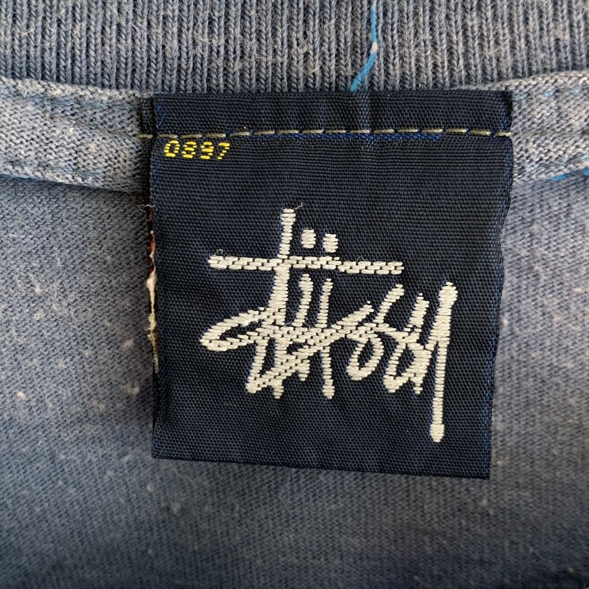 Other Vintage Thrashed Distressed Sun Faded Stussy Stickman Tee Size US L / EU 52-54 / 3 - 12 Thumbnail