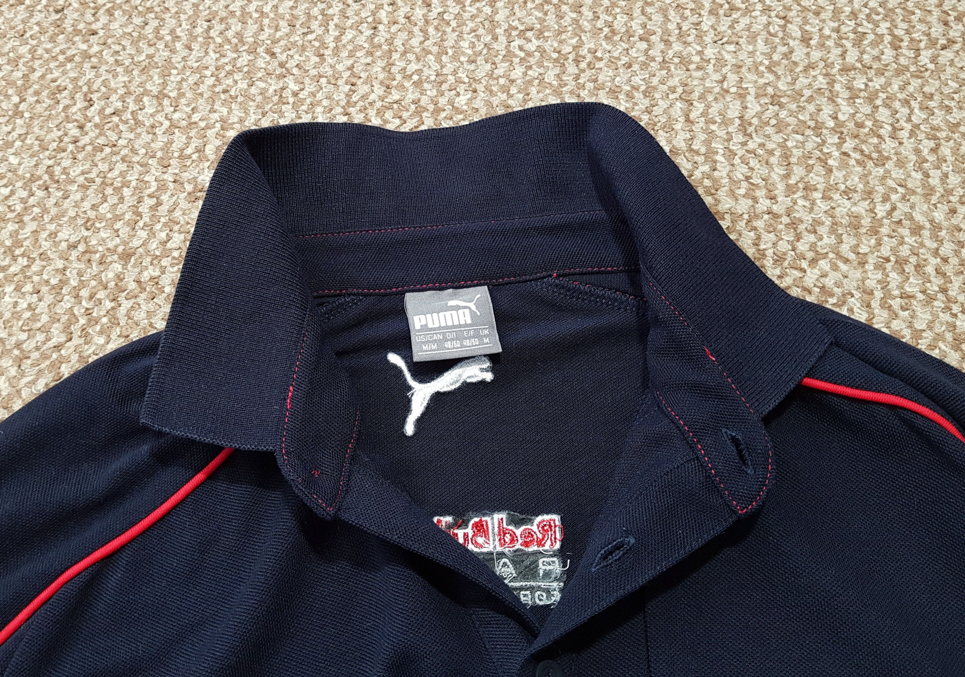 Puma Puma Red Bull Racing Formula 1 Team Navy Polo Shirt sz M Size US M / EU 48-50 / 2 - 9 Thumbnail