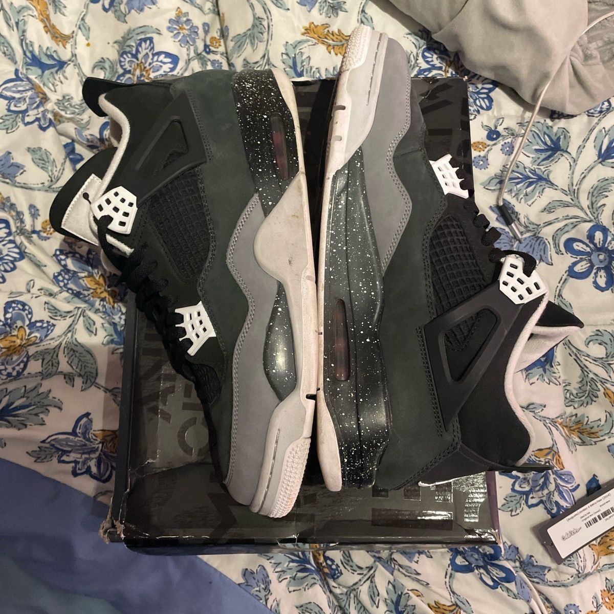 Jordan Brand Jordan 4 Retro Fear (2024) Size US 13 / EU 46 - 5 Thumbnail
