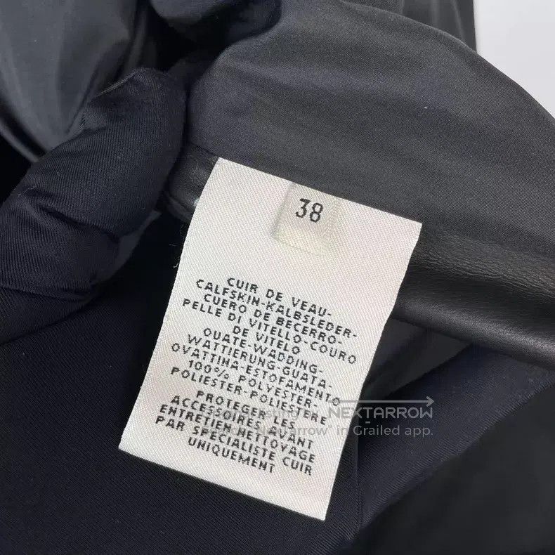 Hermes Hermes Quilted Leather Jacket with Diamond Pattern Cotton Size XS / US 0-2 / IT 36-38 - 7 Thumbnail