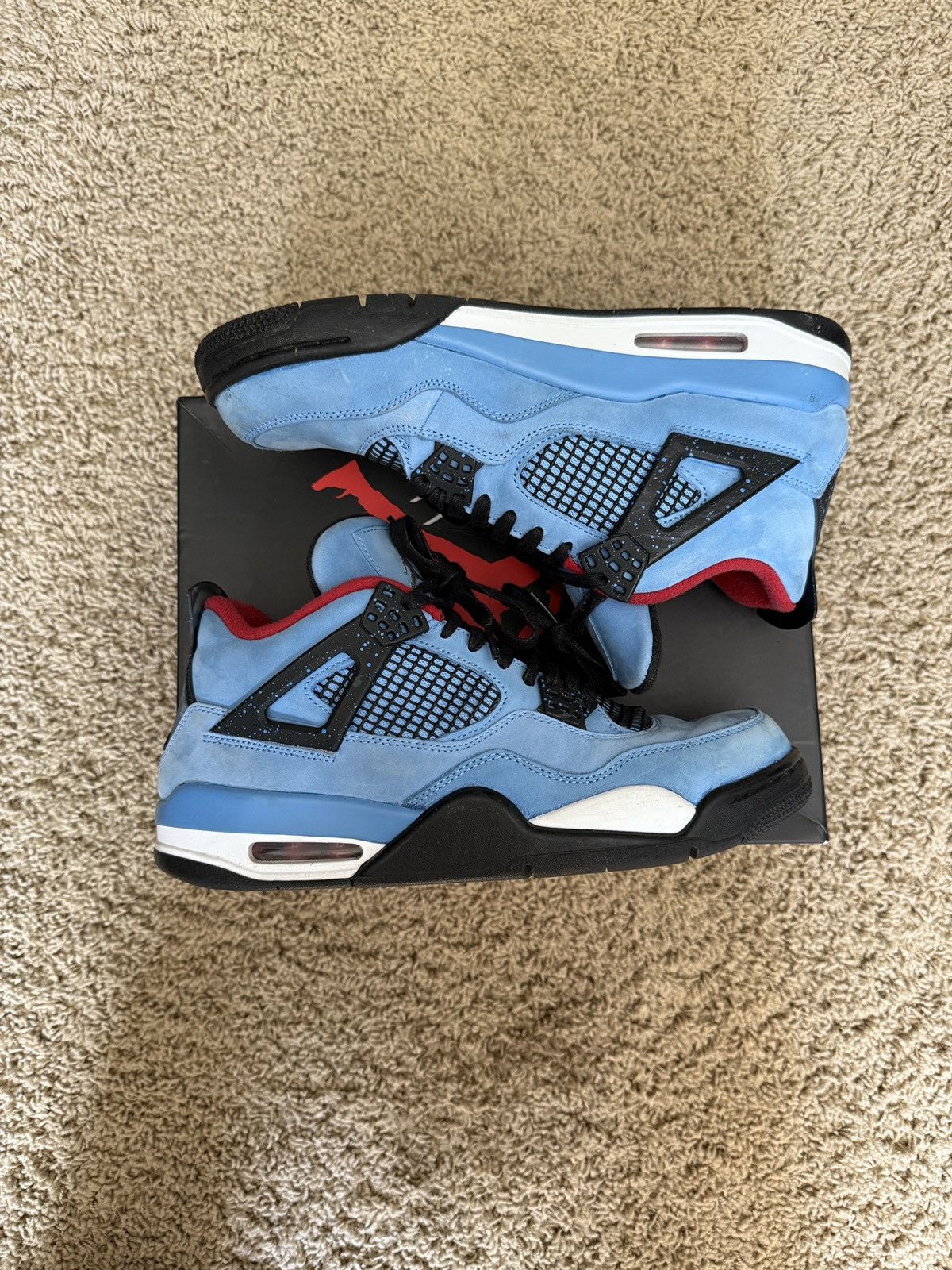 Jordan Brand × Travis Scott Cactus Jack Jordan 4 Retro Size US 10.5 / EU 43-44 - 3 Thumbnail