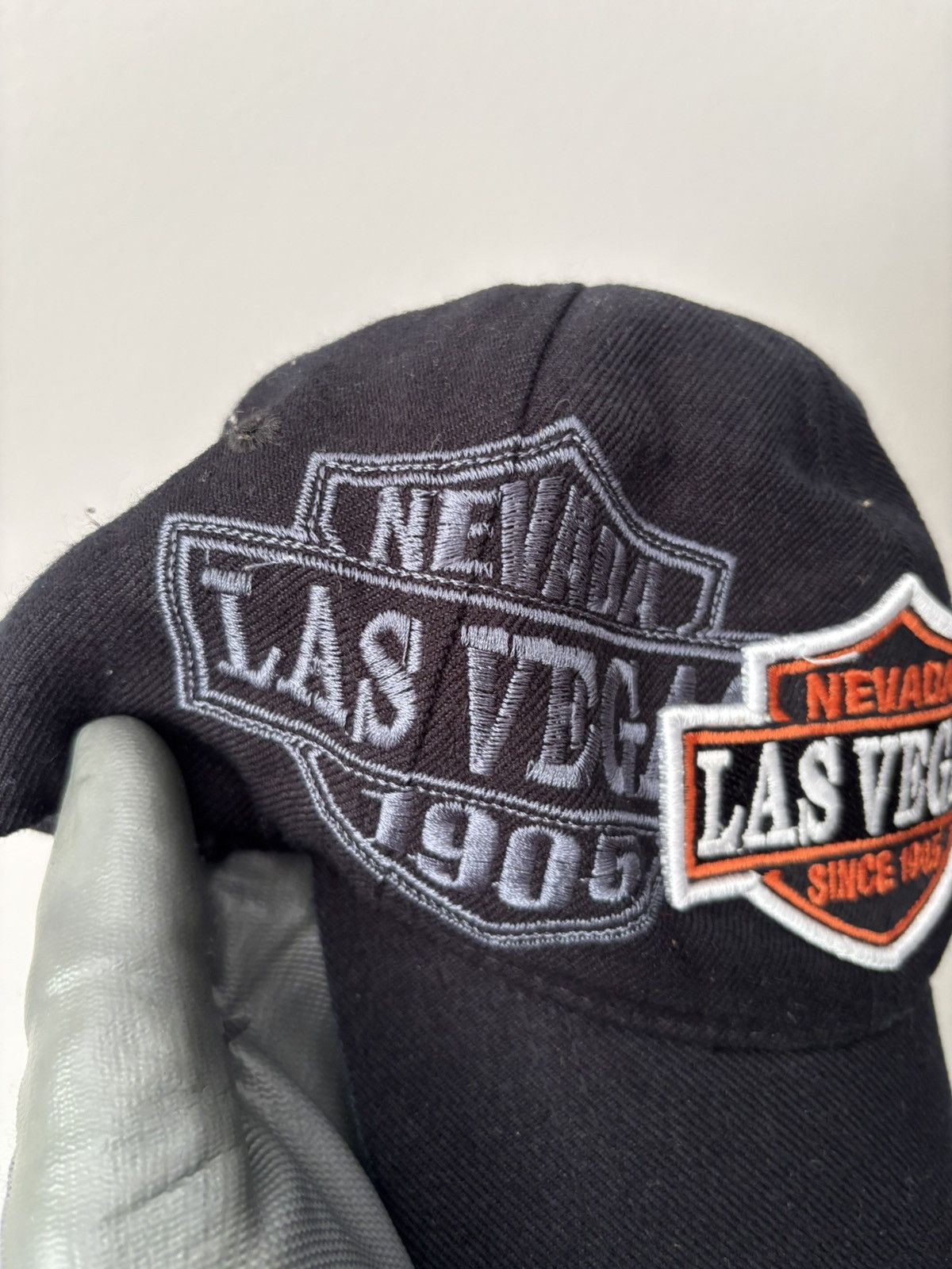 Vintage Vintage Las Vegas ‘Harley davidson style’ Hat Size ONE SIZE - 2 Thumbnail