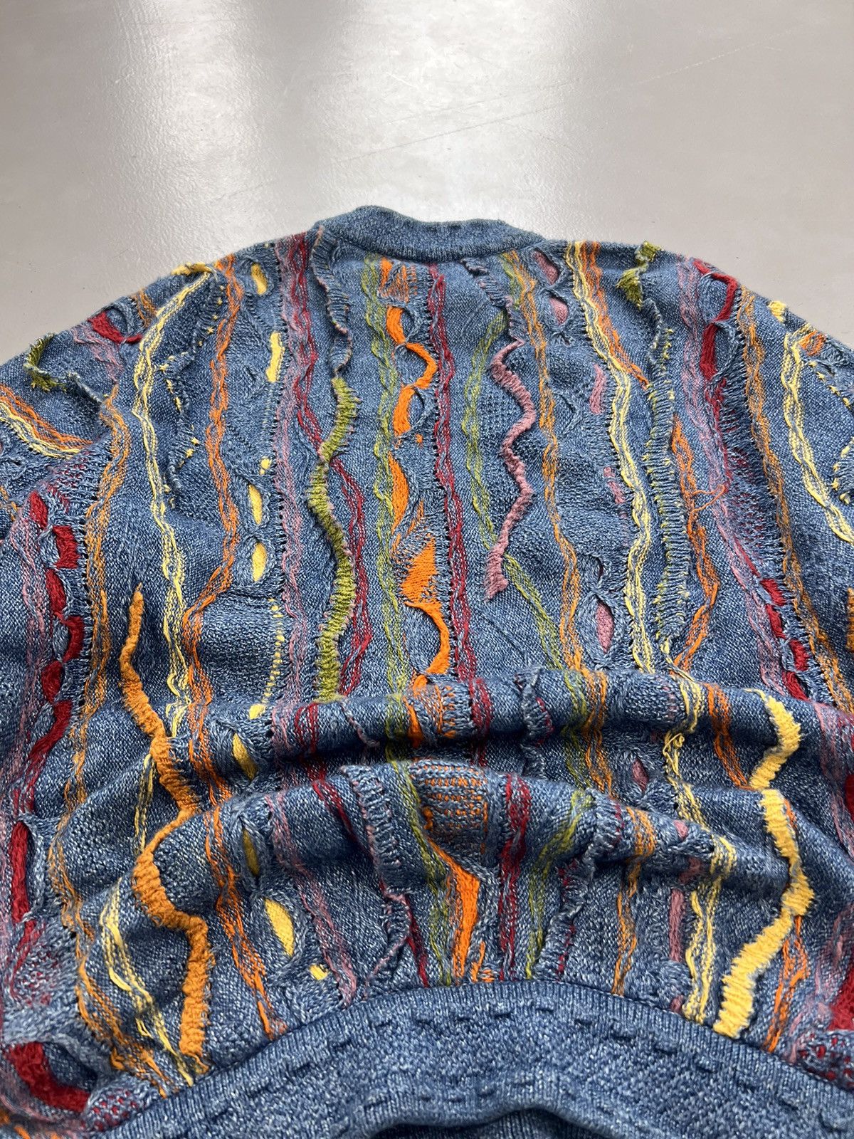 Coogi Vintage Coogi blues sweater Size US S / EU 44-46 / 1 - 2 Thumbnail