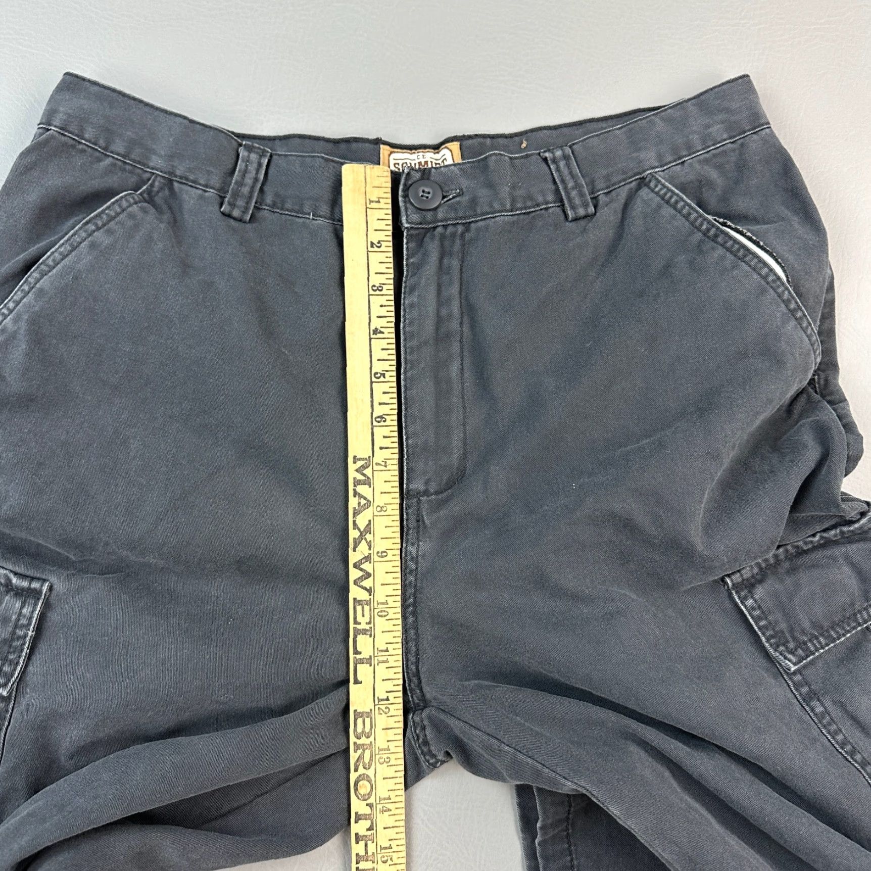 Vintage CE Schmidt Workwear Pants Mens 36x34 Gray Utility Cargo Work Wear Casual Size US 36 / EU 52 - 5 Thumbnail