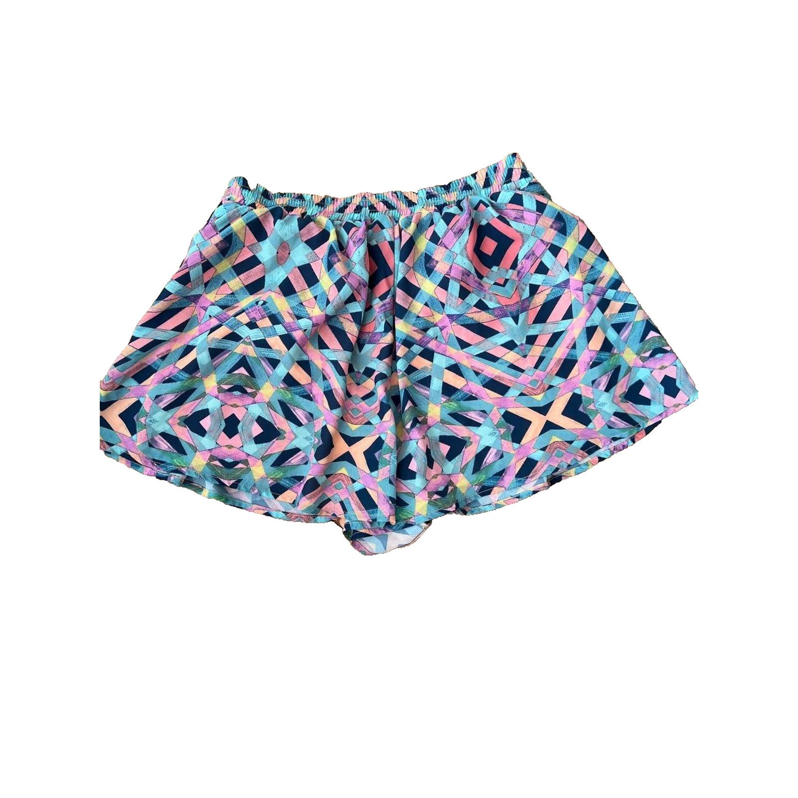 & Other Stories Lovers & Friends High Rise Multicolor Shorts Size XS A000810 Size 25" / US 0 / IT 36 - 3 Thumbnail