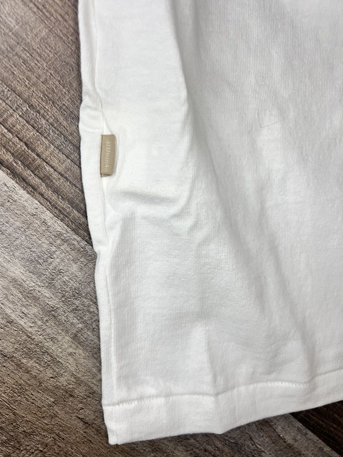 Bape × JJJJound BAPE X JJJJOUND COLLEGE TEE MENS WHITE SIZE XXXL Size US XXL / EU 58 / 5 - 6 Thumbnail