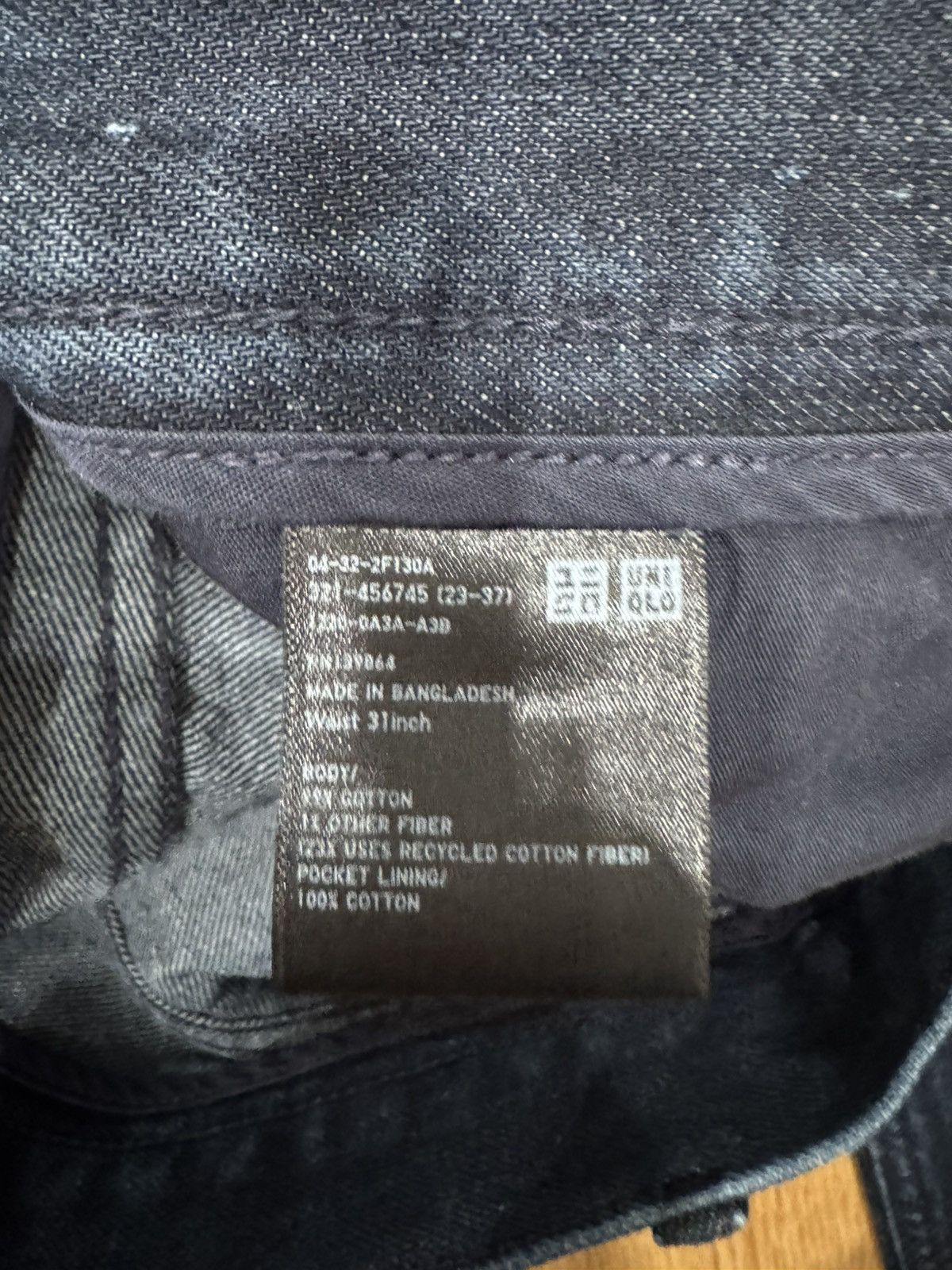 Helmut Lang × Uniqlo Uniqlo Helmut Lang Classic Cut Jeans Size US 31 - 3 Thumbnail